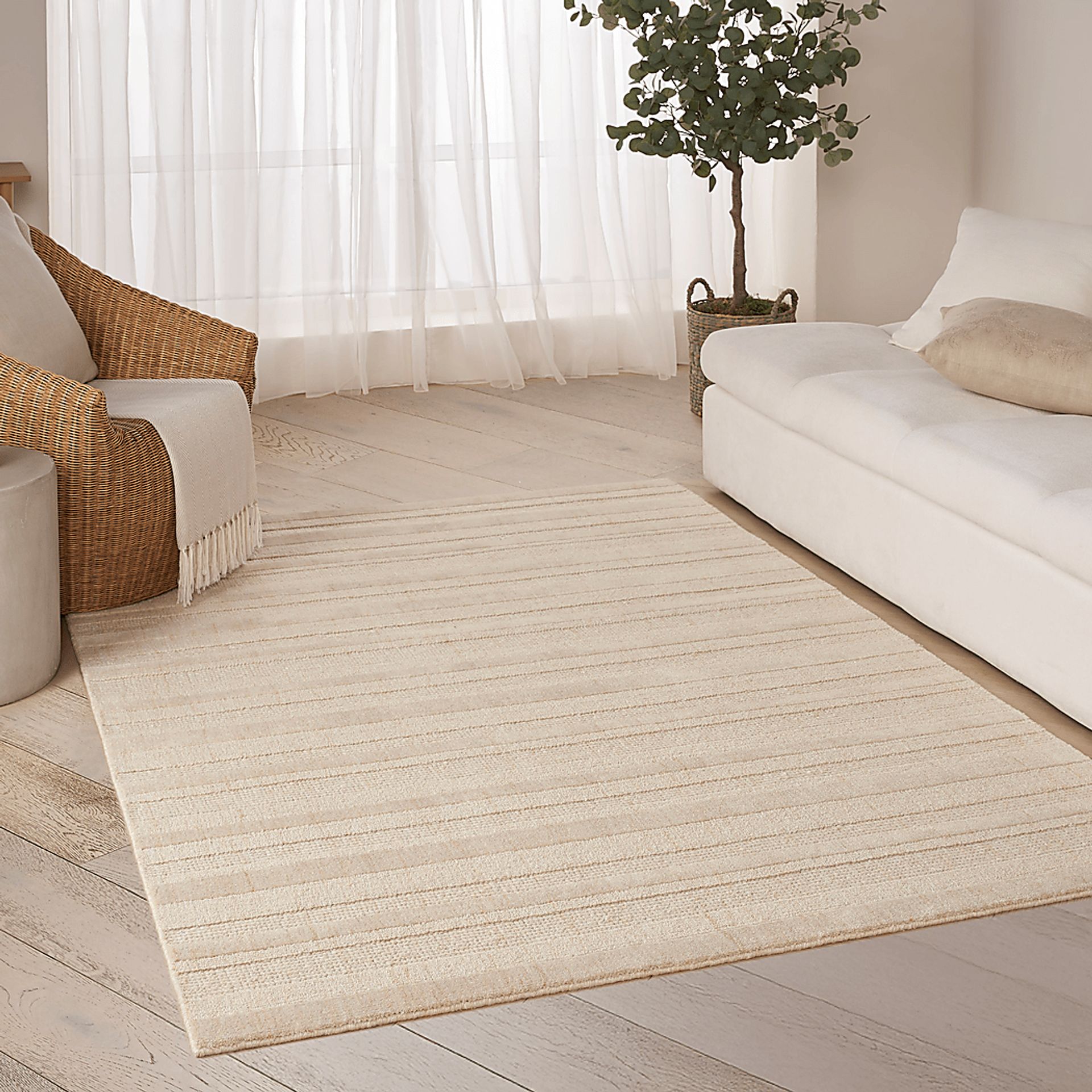 Point Dume Brown 7'9 x 9'9 Rug - Image 2