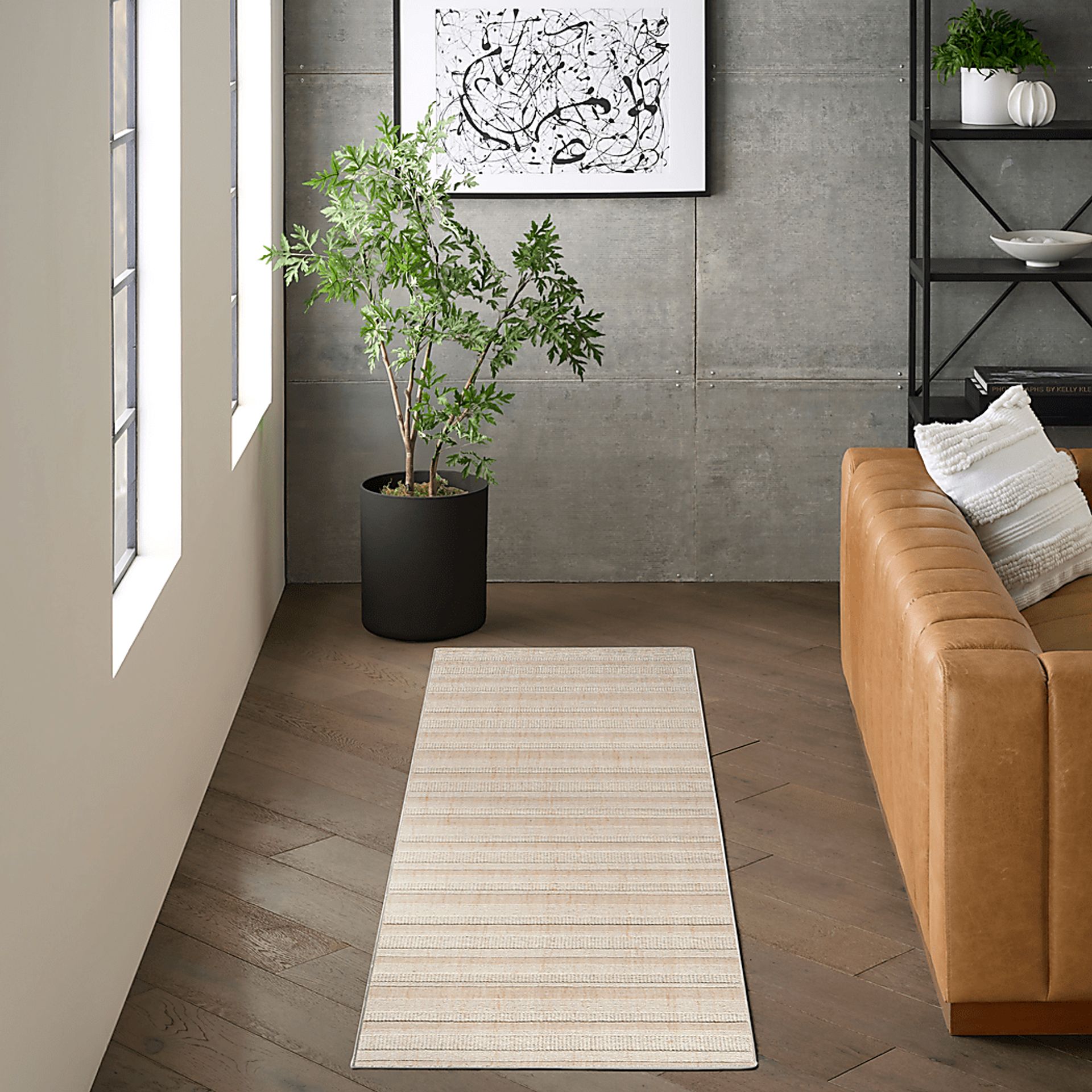 Point Dume Camel 2'3 x 10' Rug - Image 2