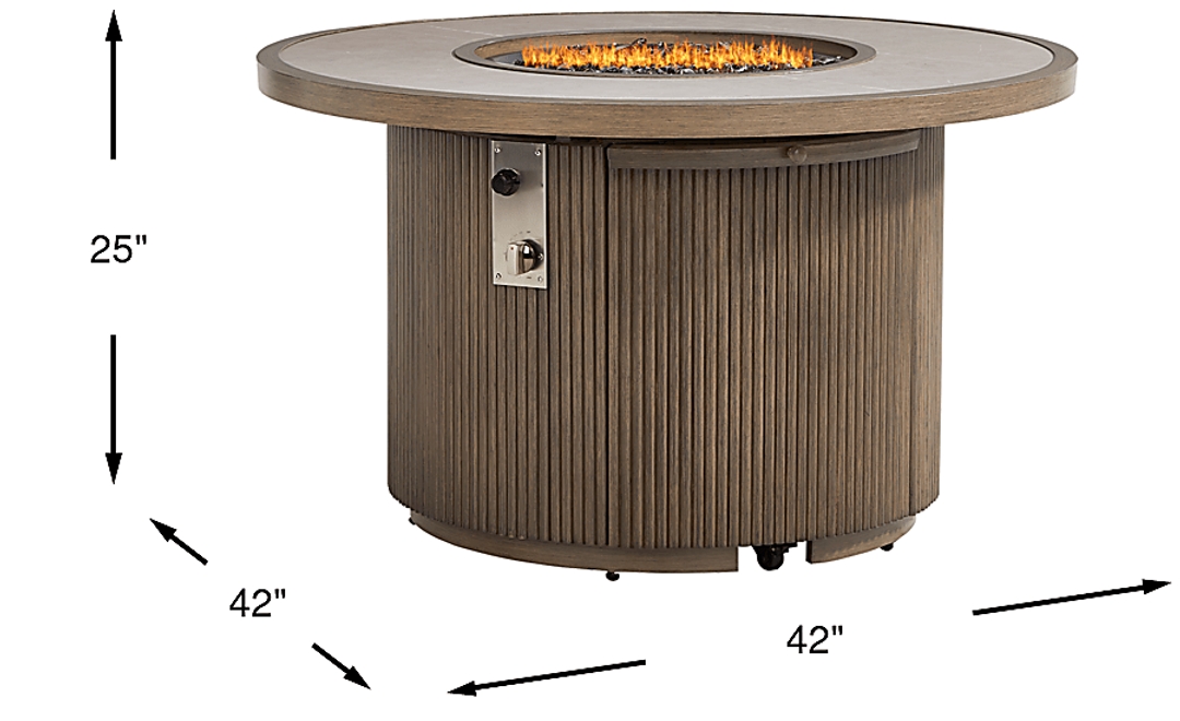 Point Reyes Brown Fire Pit