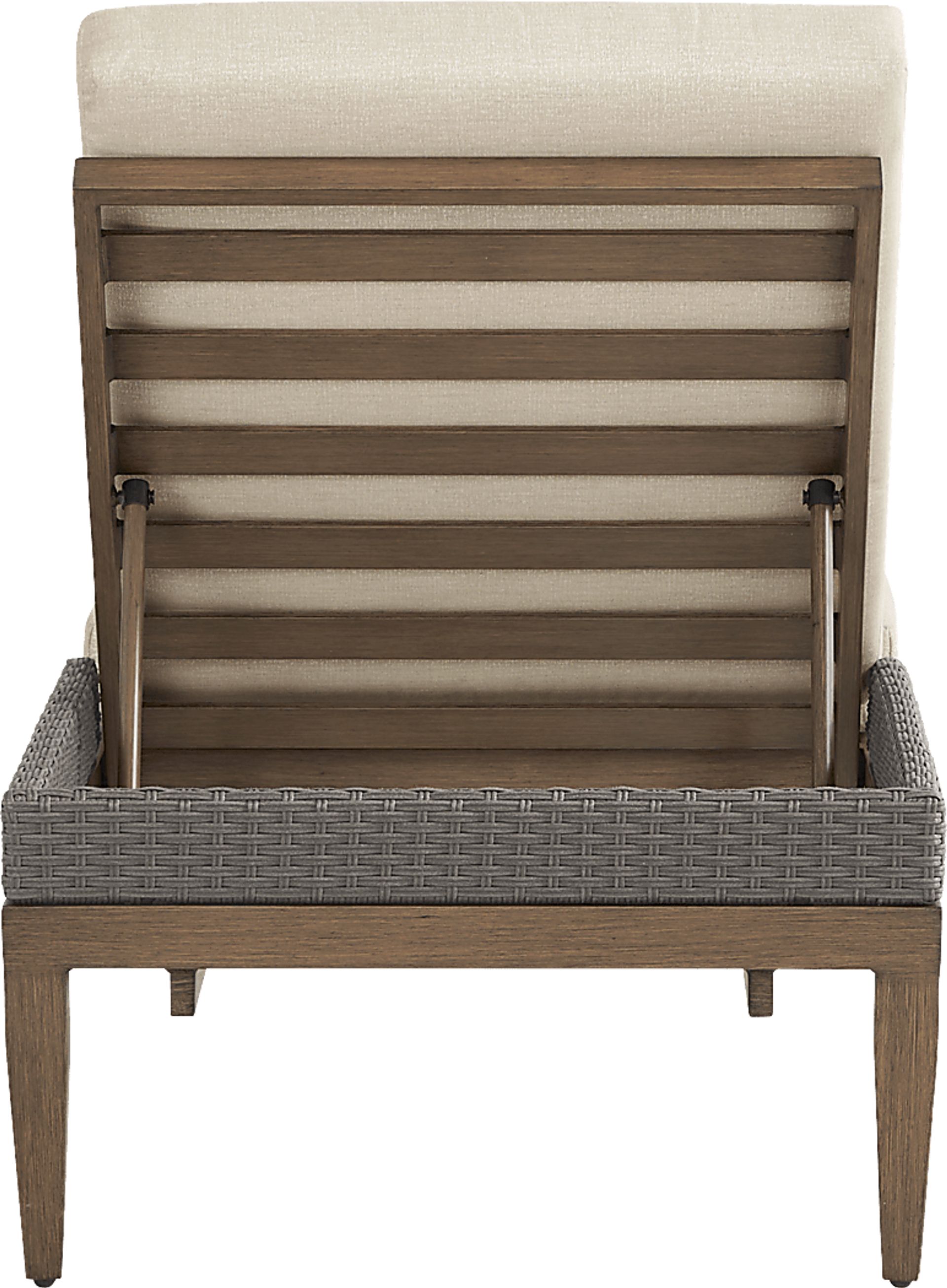 Point Reyes Brown Outdoor Chaise - Image 2