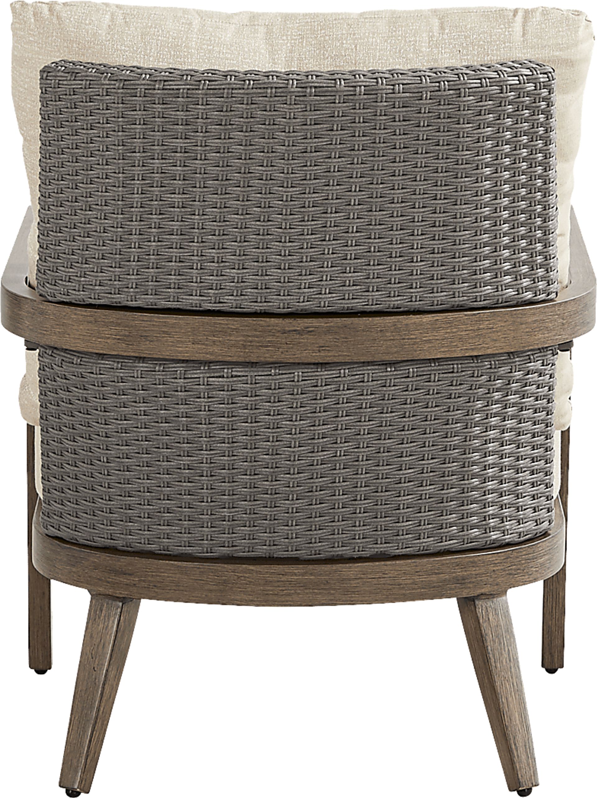 Point Reyes Brown Outdoor Club Chair - Image 3