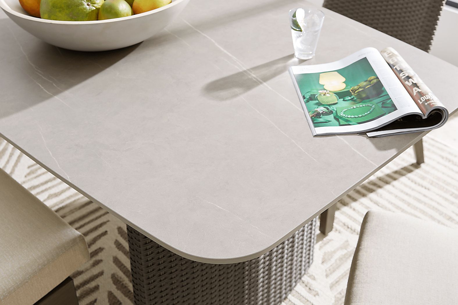 Point Reyes Brown 5 Pc Outdoor Dining Set - Thumbnail 5