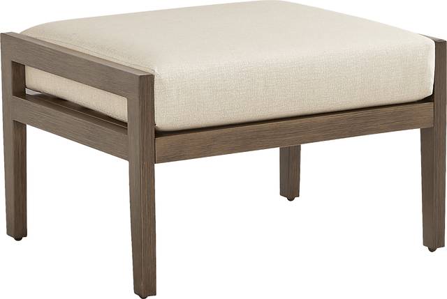 Point Reyes Brown Outdoor Ottoman - Thumbnail - Image 1