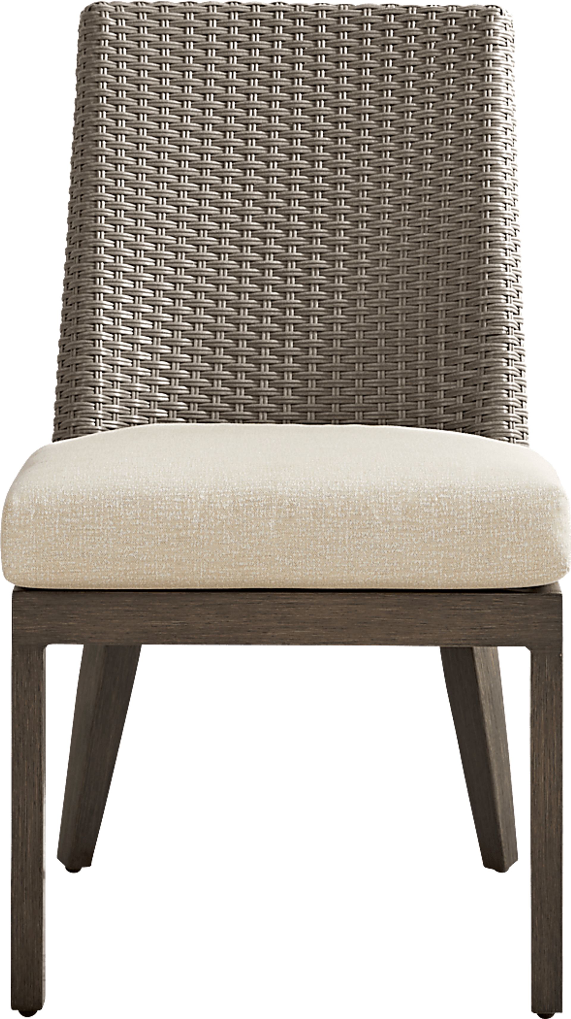 Point Reyes Brown Outdoor Side Chair - Image 2