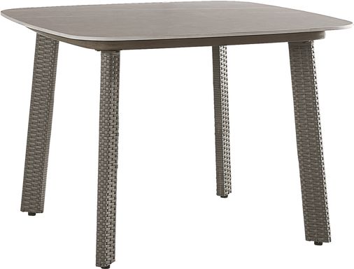 Point Reyes Brown Square Outdoor Dining Table