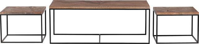 Pointon Brown Nesting Cocktail Table, Set of 3 - Thumbnail - Image 4