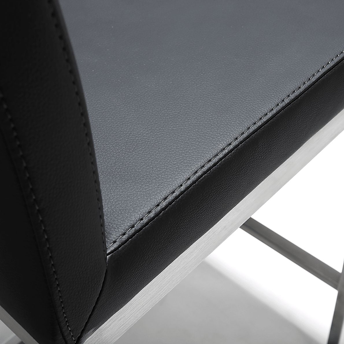 Polaris Black Counter Height Stool