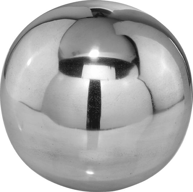Polished Bola Silver 8 in. Sphere - Thumbnail - Image 1