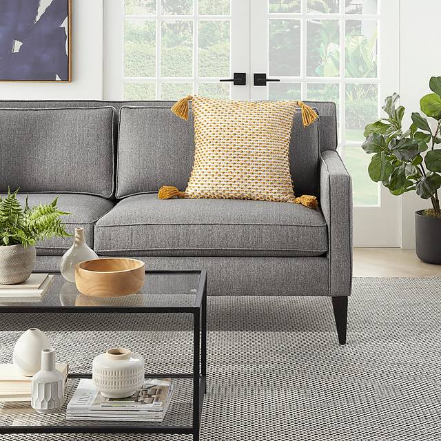 Pollenfur Yellow Indoor/Outdoor Accent Pillow - Thumbnail - Image 2