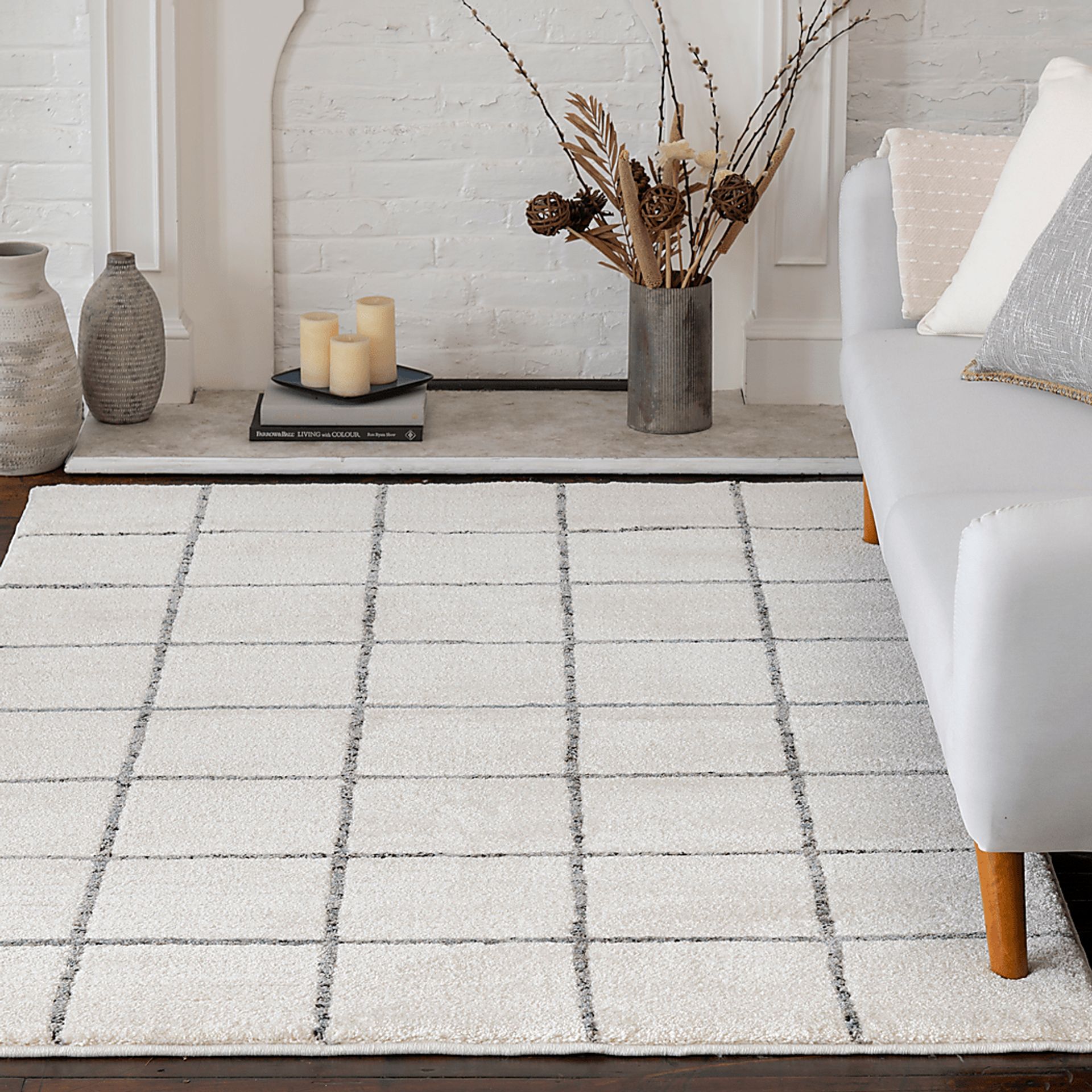 Polly Alley Ivory 7'10 x 9'10 Rug - Image 5