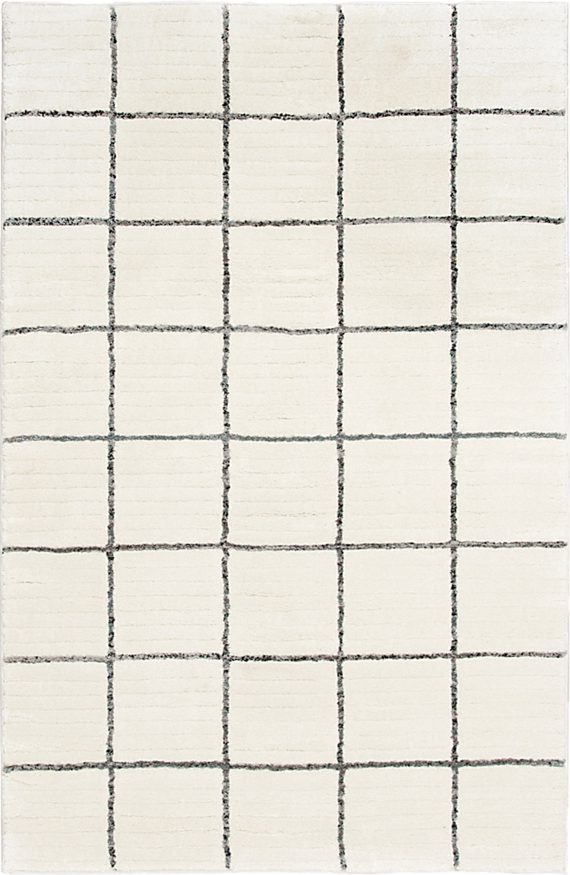 Polly Alley Ivory 7'10 x 9'10 Rug - Image 1