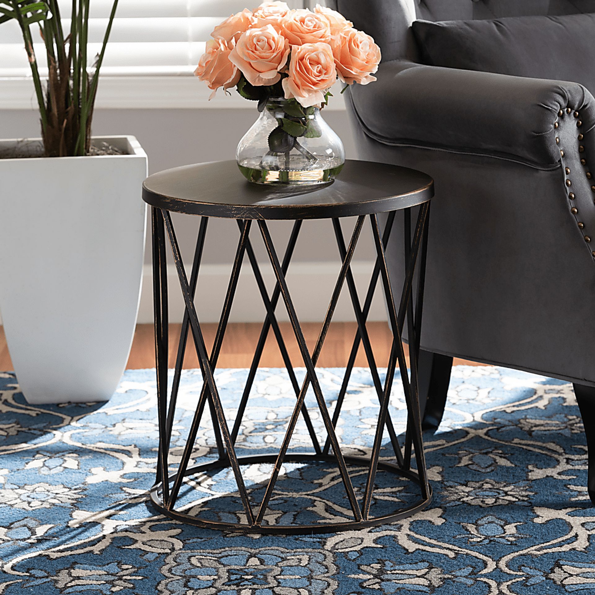 Pollyanne Black End Table - Image 2