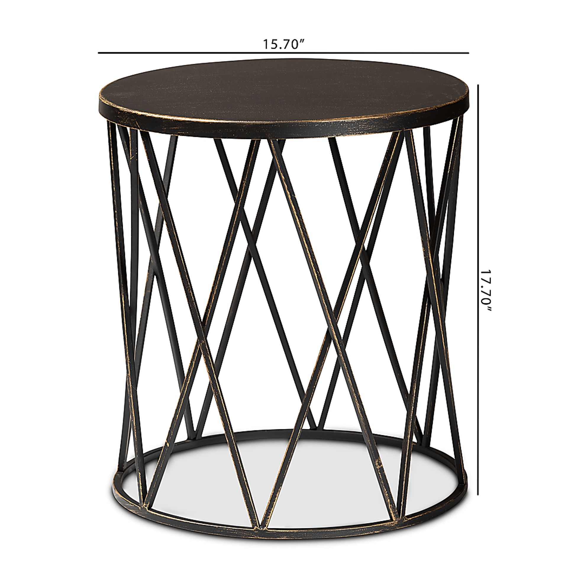 Pollyanne Black End Table - Image 7