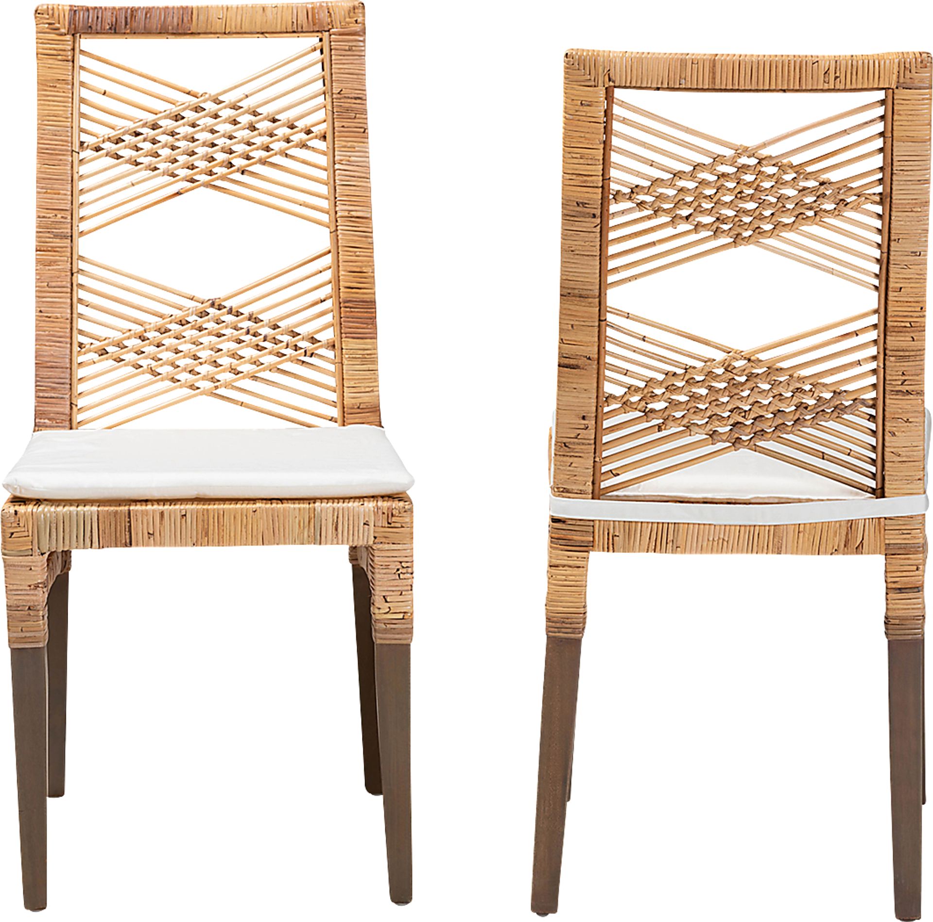 Polnera Brown Side Chair Set of 2 - Image 3