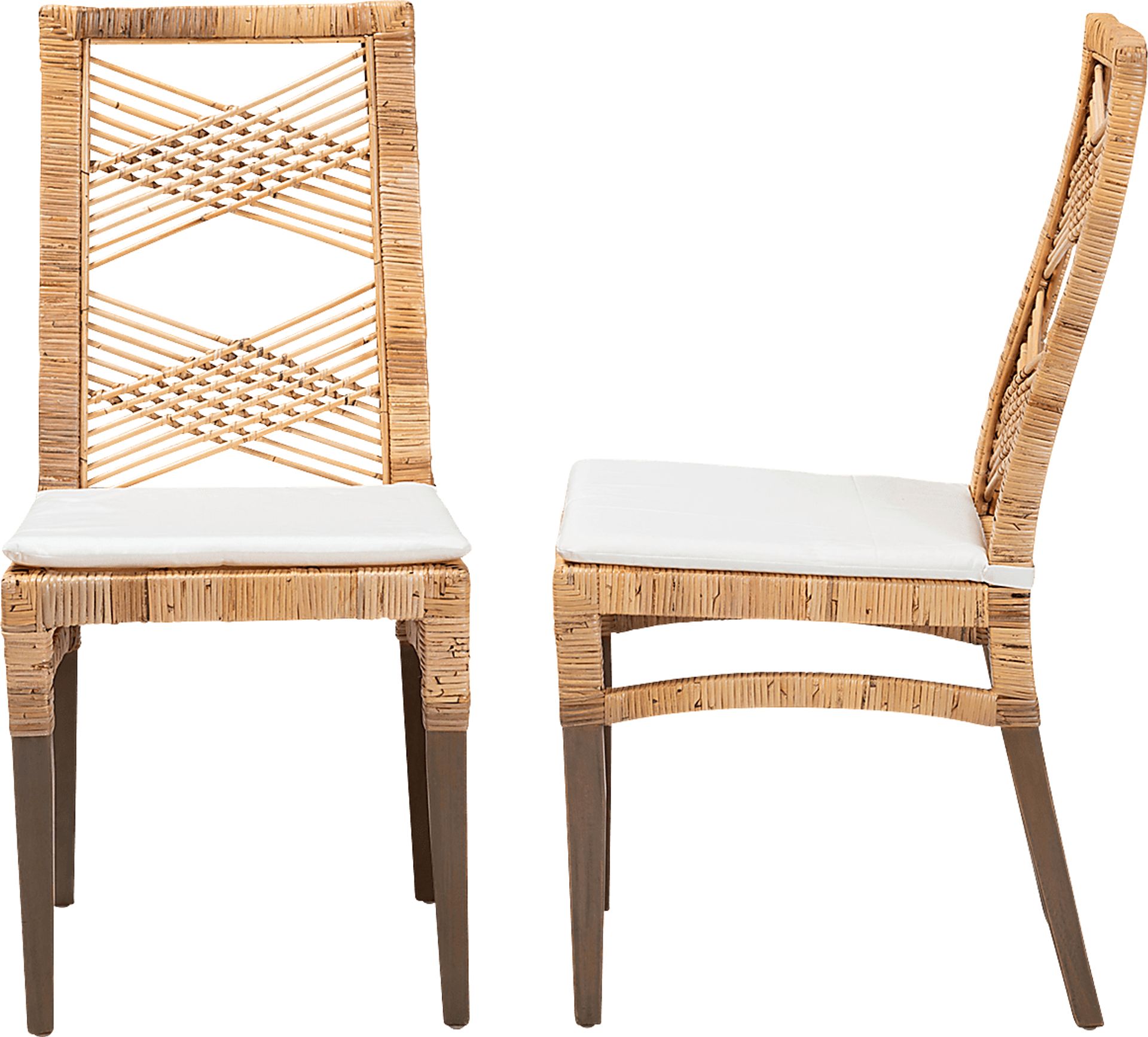 Polnera Brown Side Chair Set of 2 - Image 4
