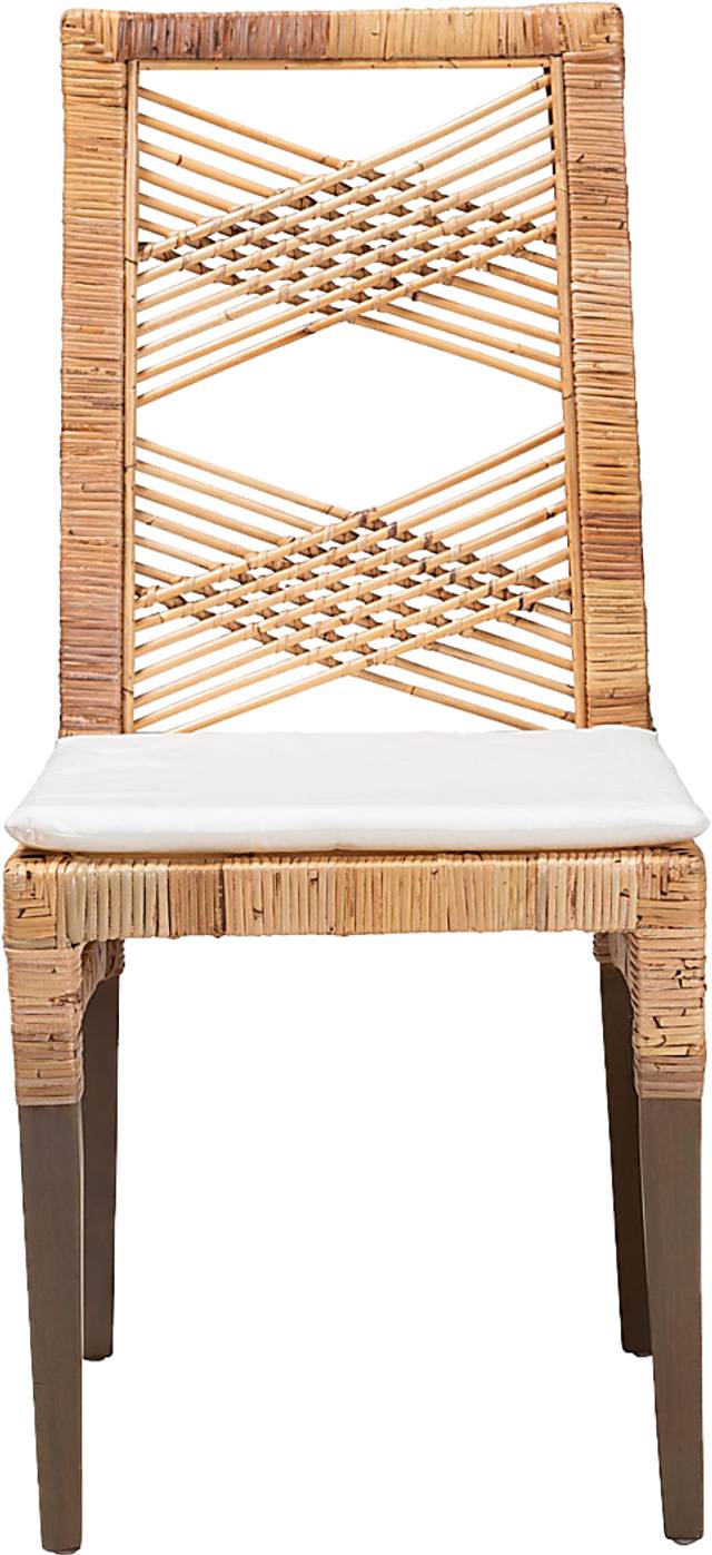 Polnera Brown Side Chair - Thumbnail - Image 4