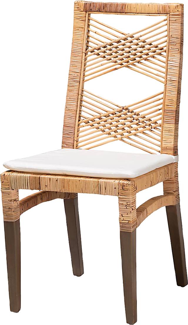 Polnera Brown Side Chair - Thumbnail - Image 1