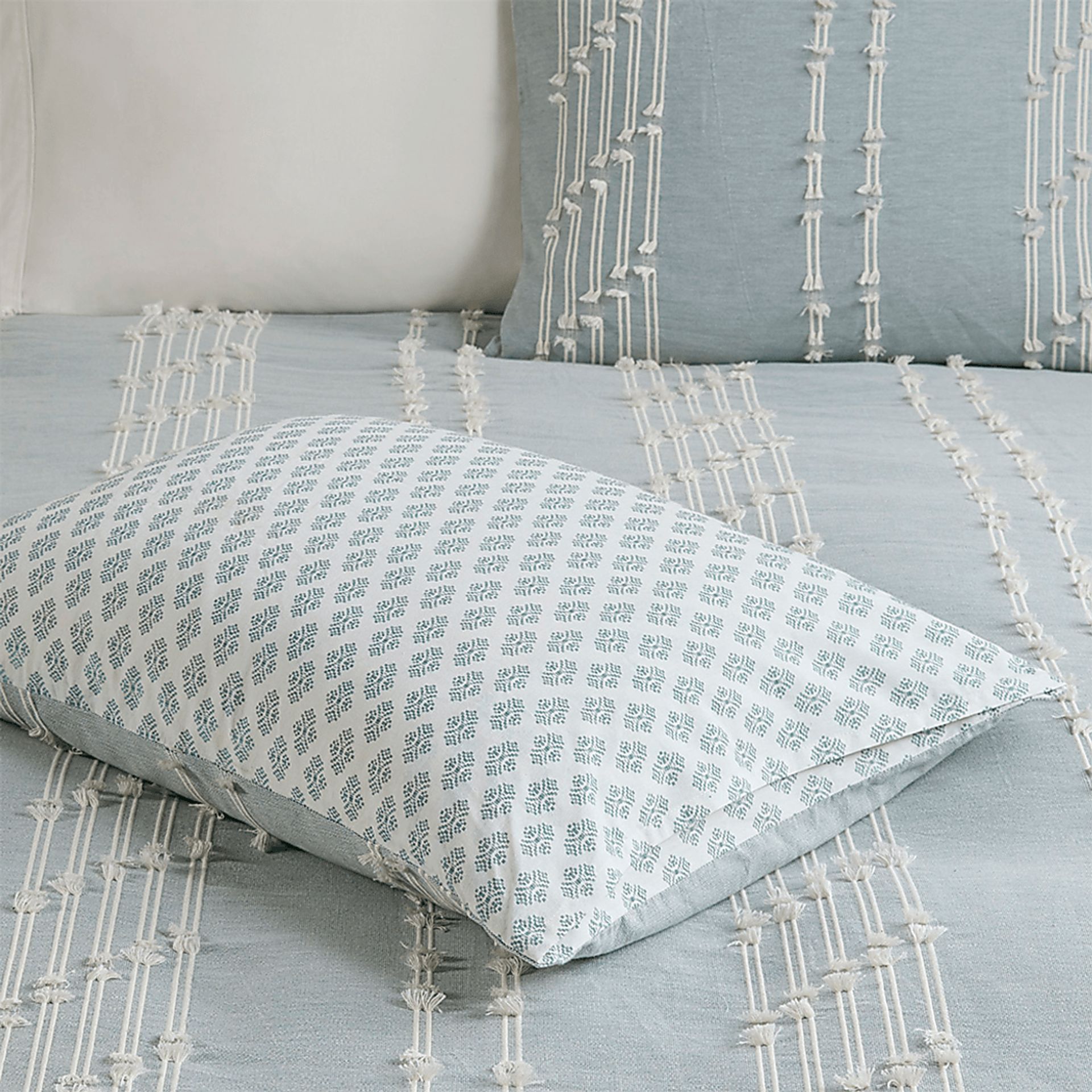 Polopony Blue 3 Pc Full/Queen Comforter Set - Image 11