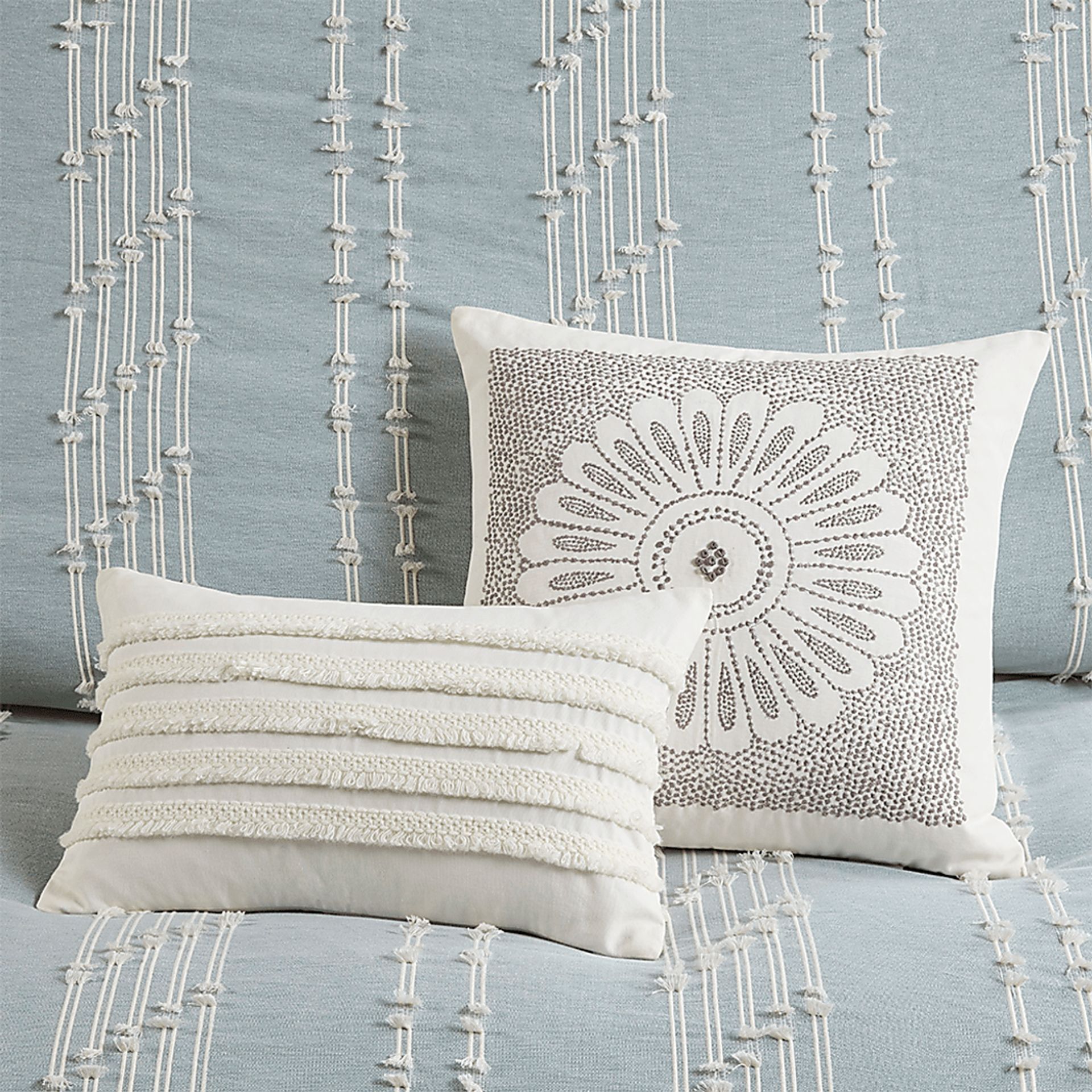 Polopony Blue 3 Pc Full/Queen Comforter Set - Image 12