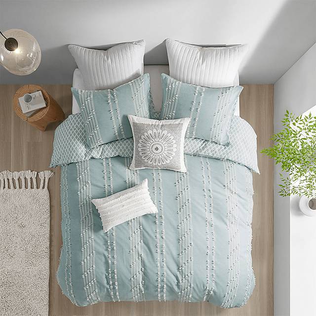 Polopony Blue 3 Pc Full/Queen Comforter Set - Thumbnail - Image 3