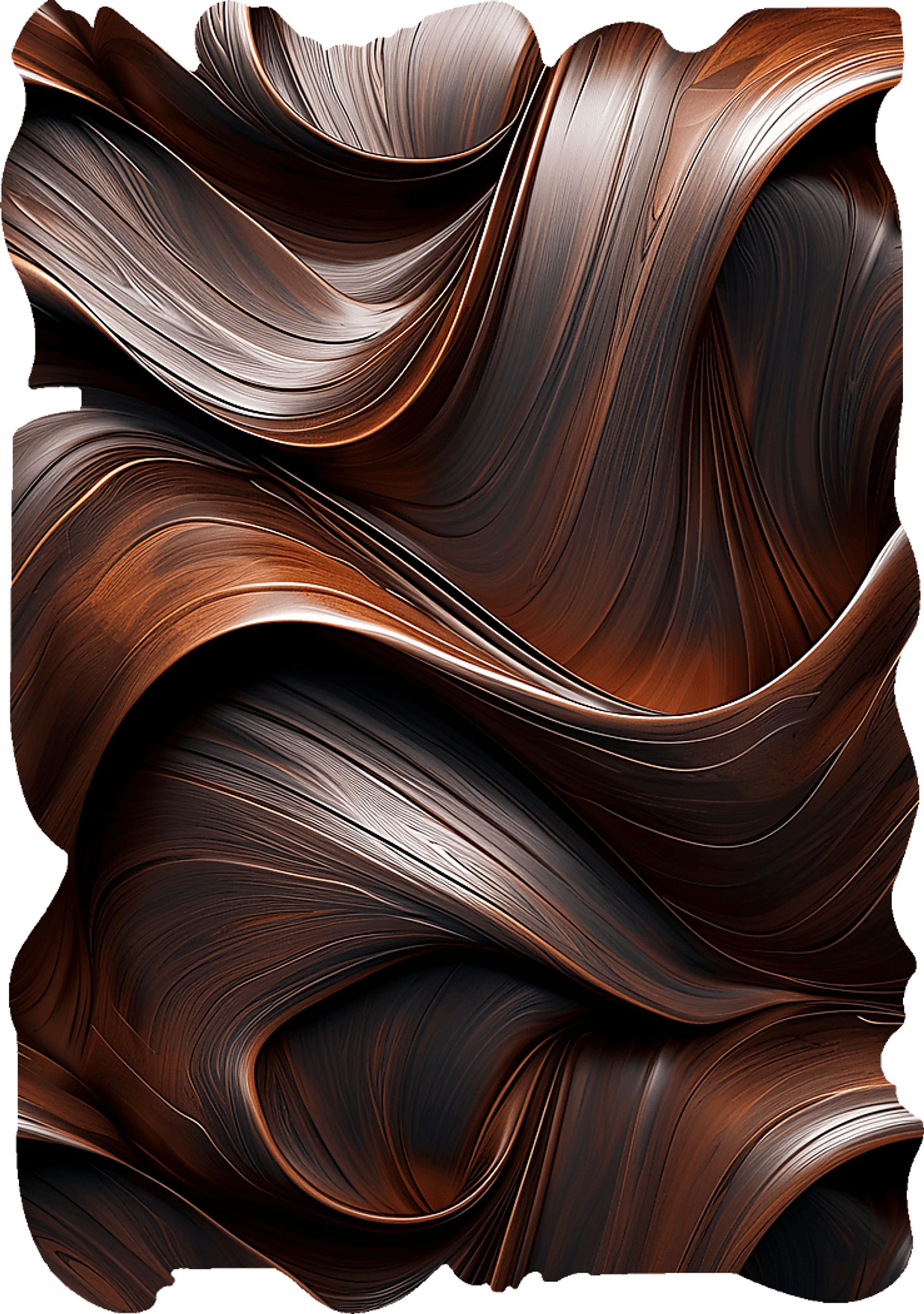 Polvadera Brown Artwork - Image 1