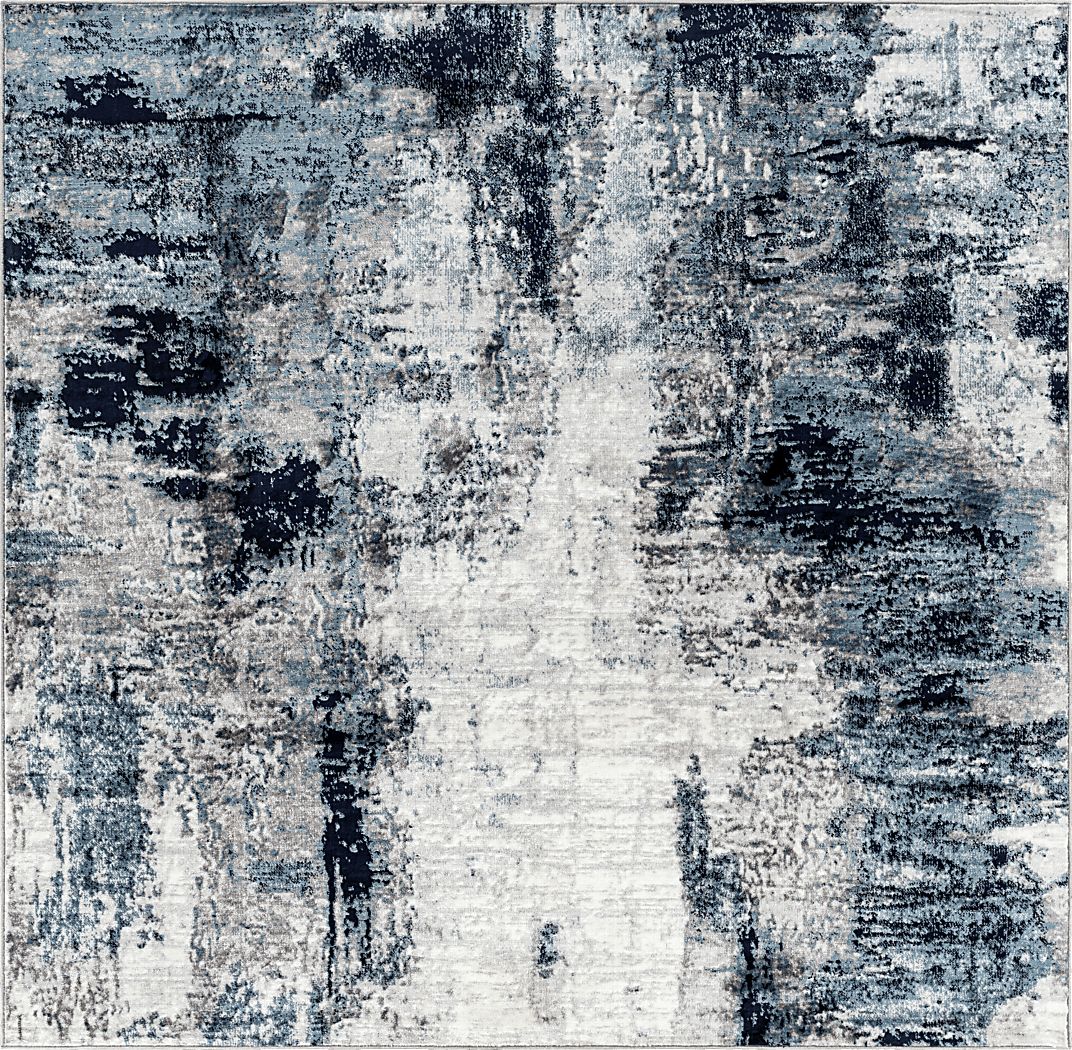 Polvogt I Blue 6'7 Square Rug