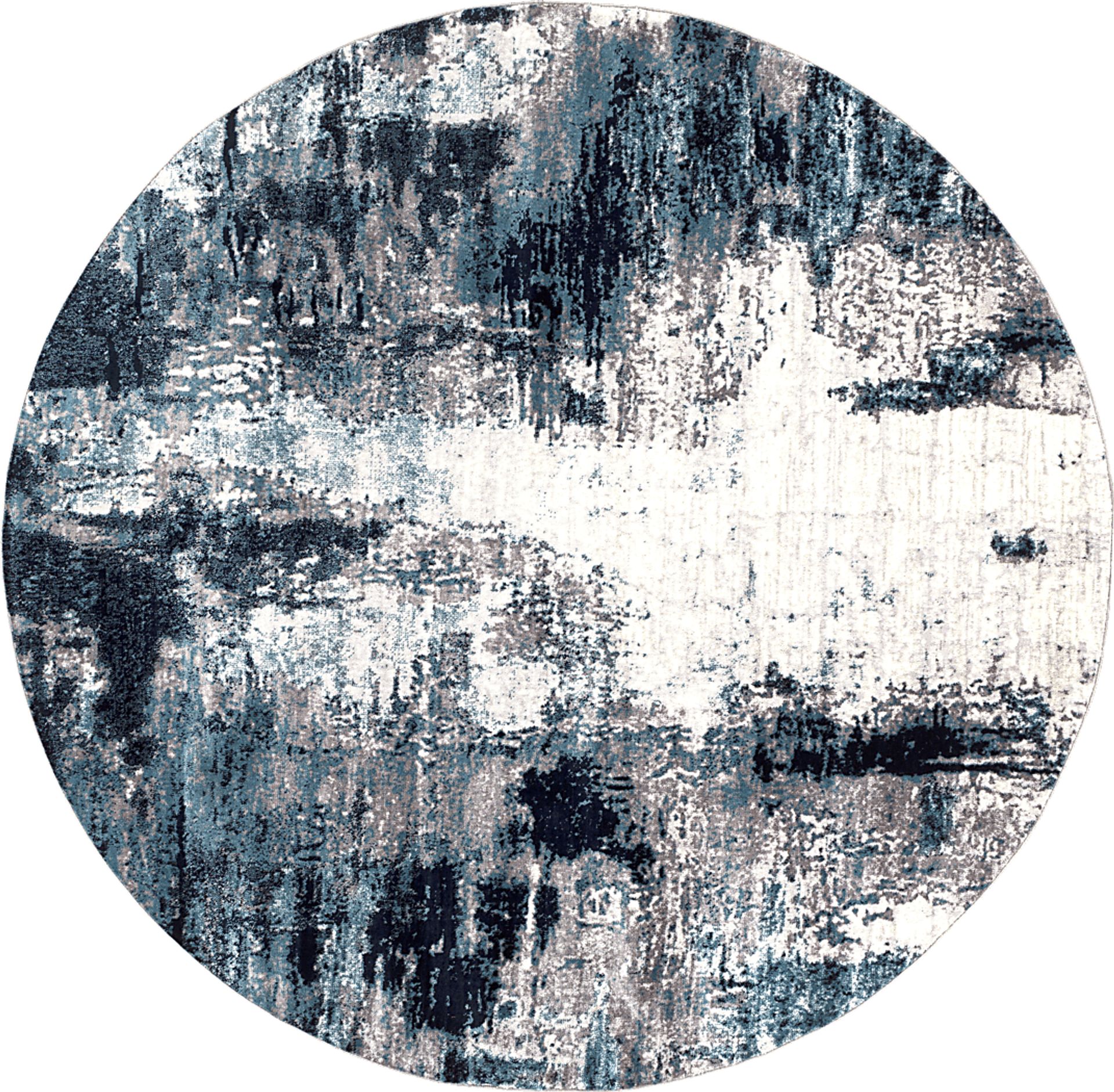 Polvogt I Blue 7'10 Round Rug - Image 1