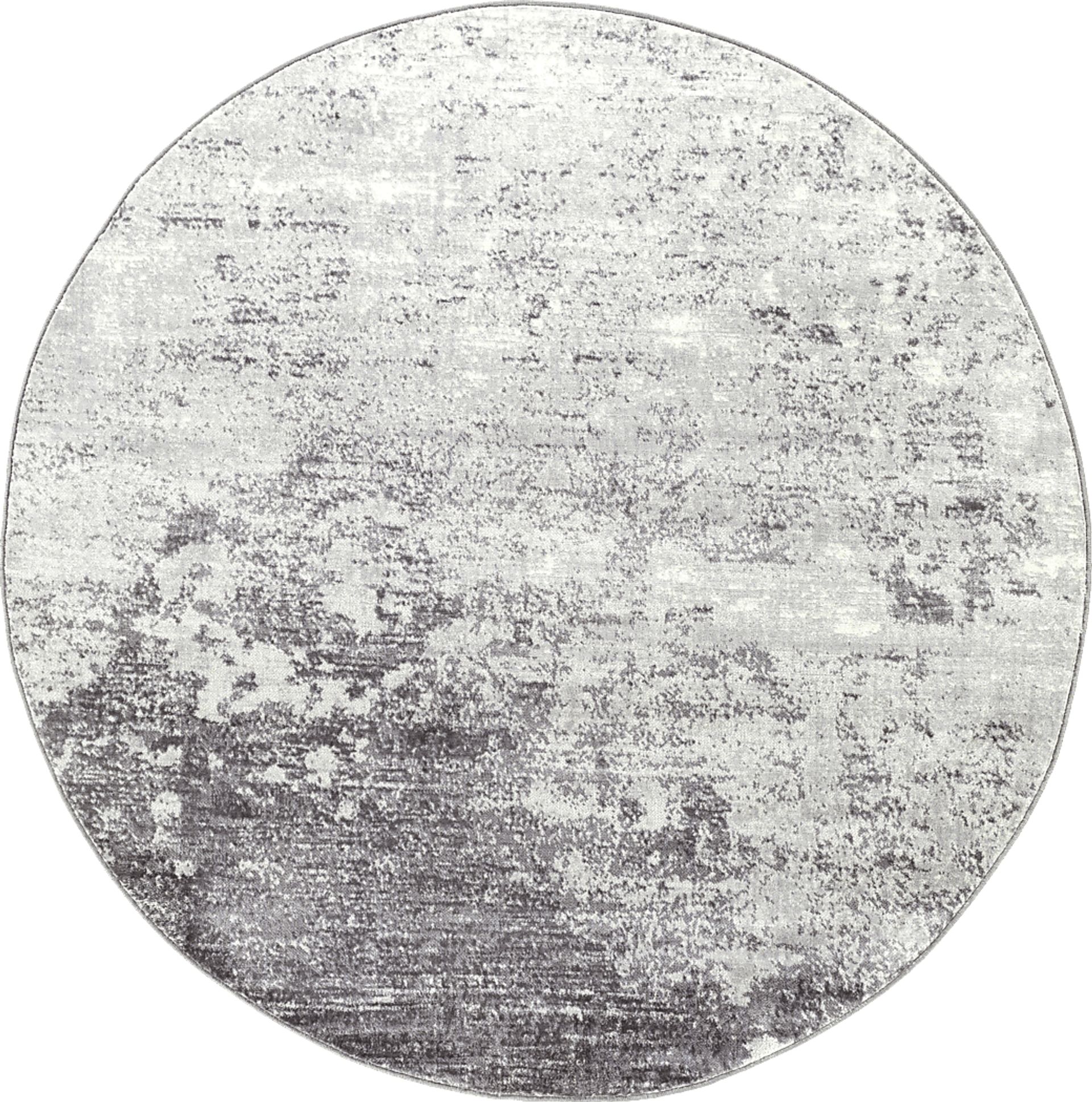 Polvogt II Slate 5'3 Round Rug - Image 1