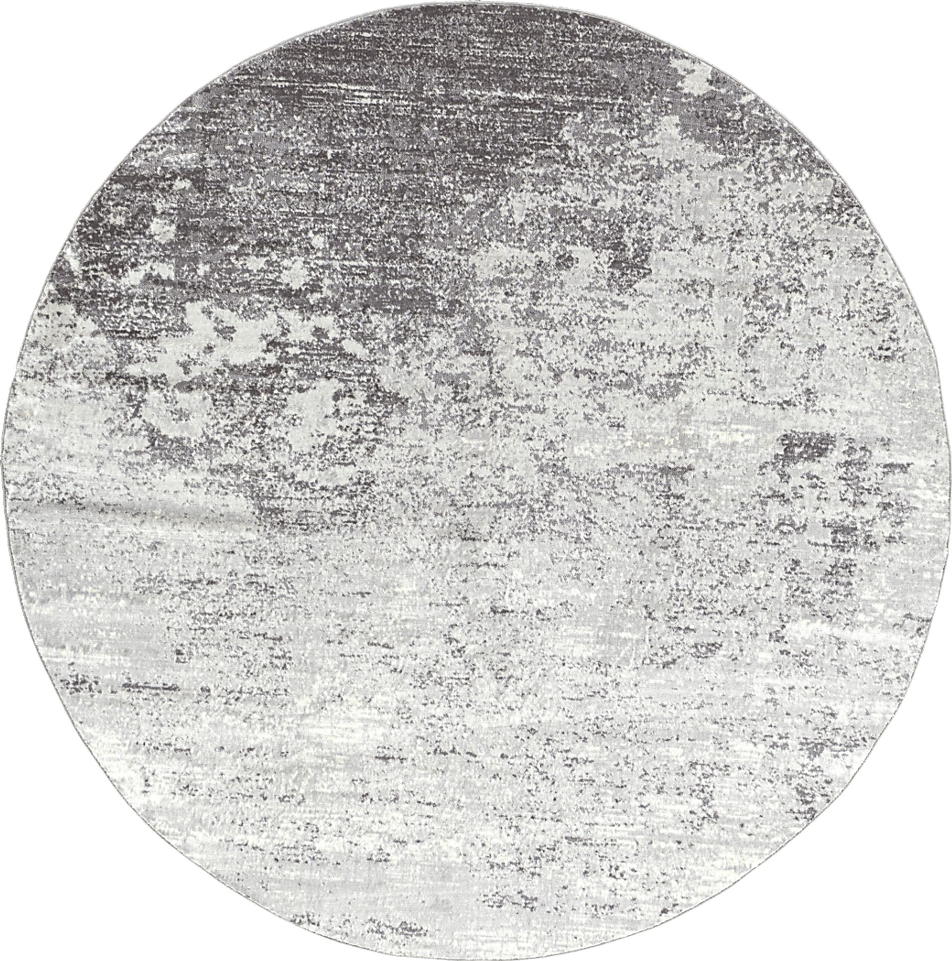 Polvogt II Slate 7'10 Round Rug - Image 1