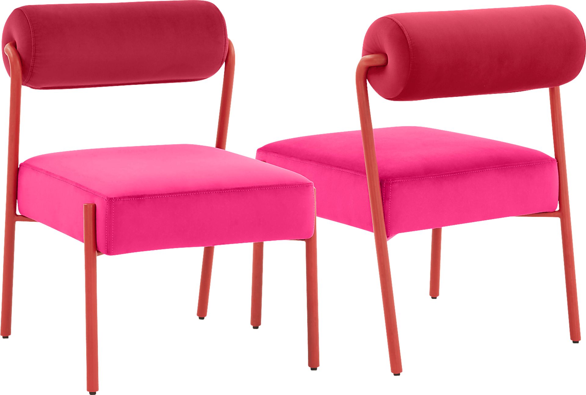 Polvorosa Pink Dining Chair, Set of 2 - Image 1