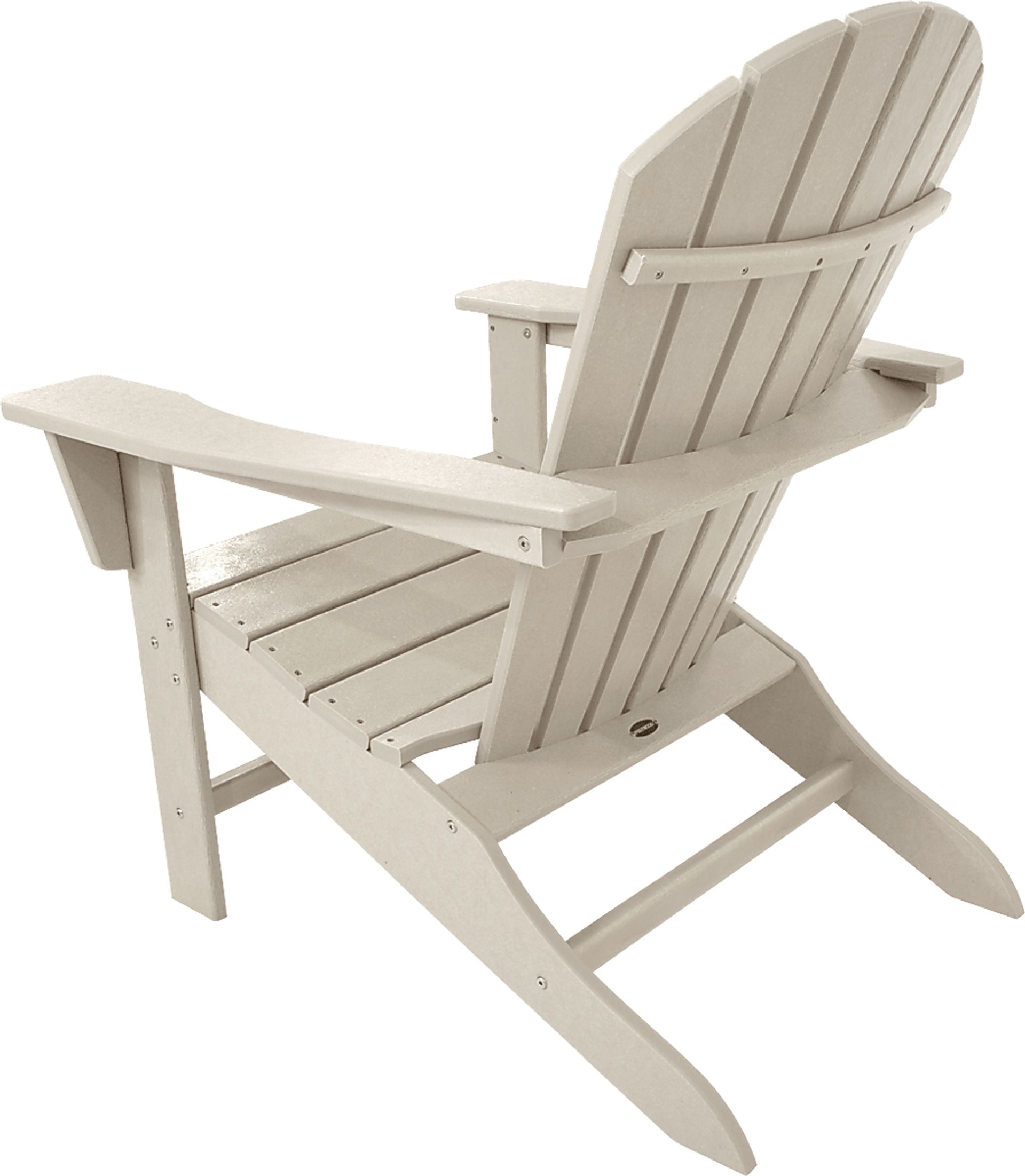 POLYWOOD South Beach Sand Outdoor Adirondack Chair - Image 2