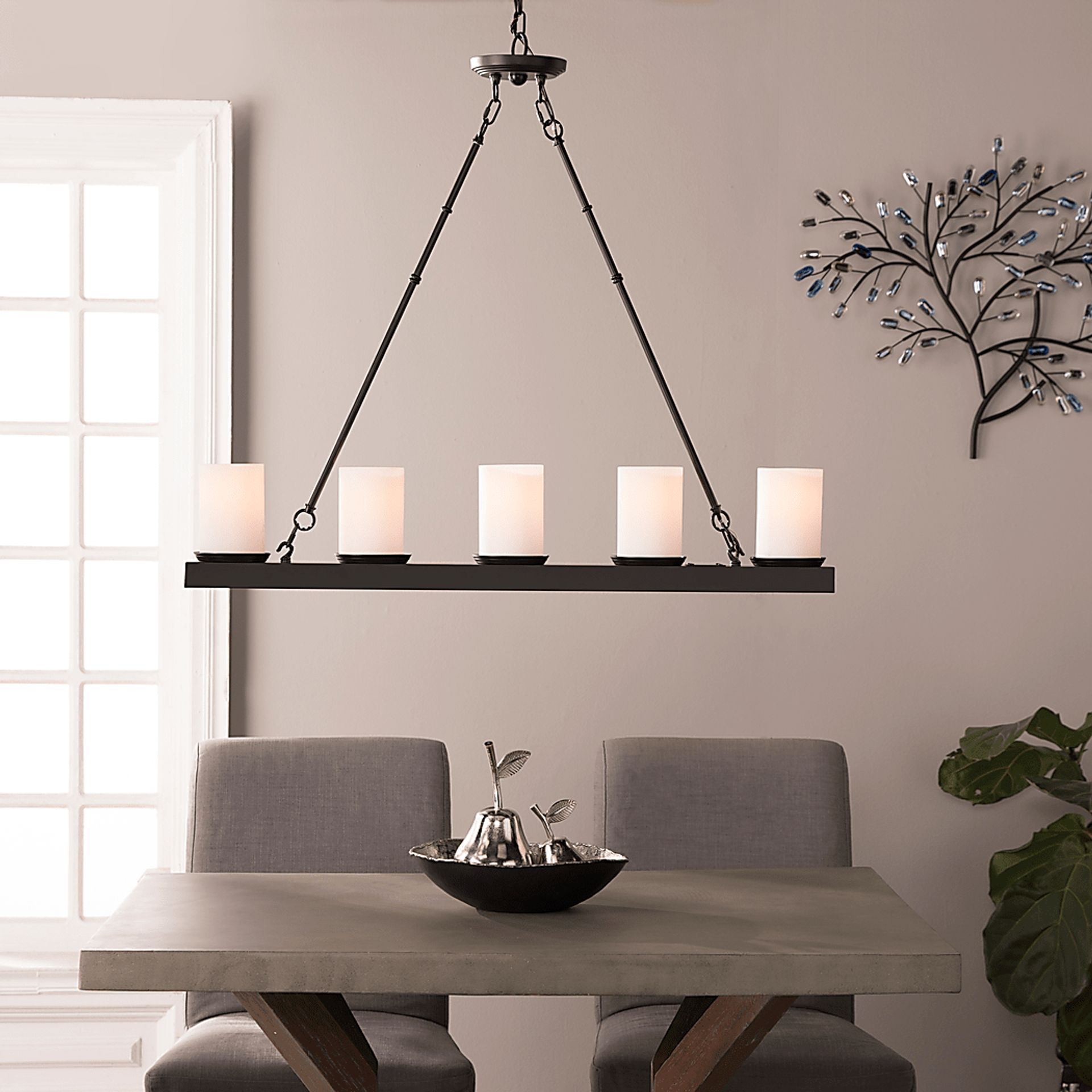 Pomfret Black Chandelier - Image 2