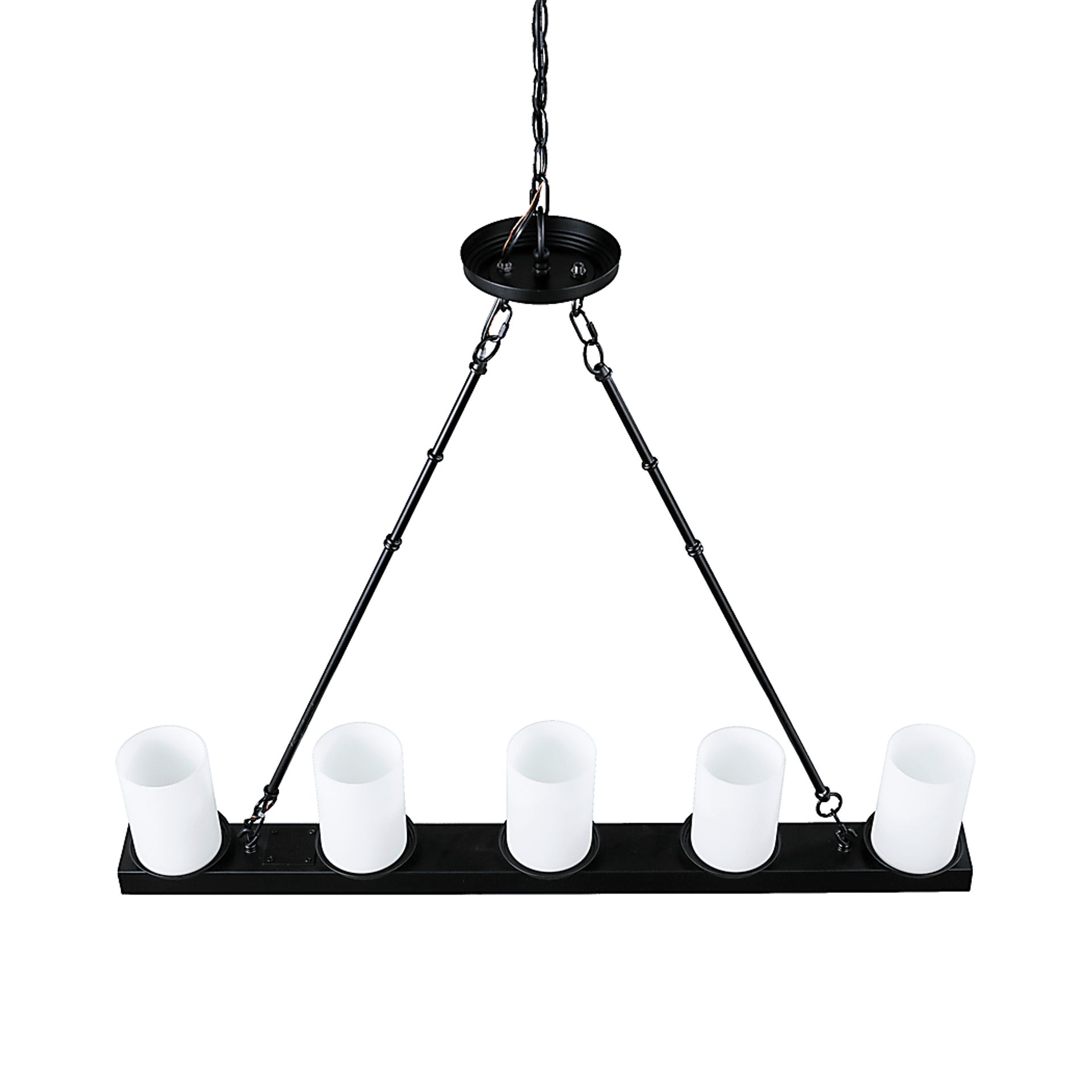 Pomfret Black Chandelier - Image 3