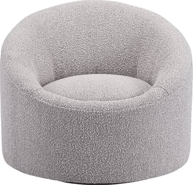 Pommesse Gray Accent Chair - Thumbnail - Image 2