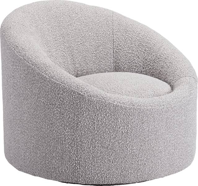 Pommesse Gray Accent Chair - Thumbnail - Image 1