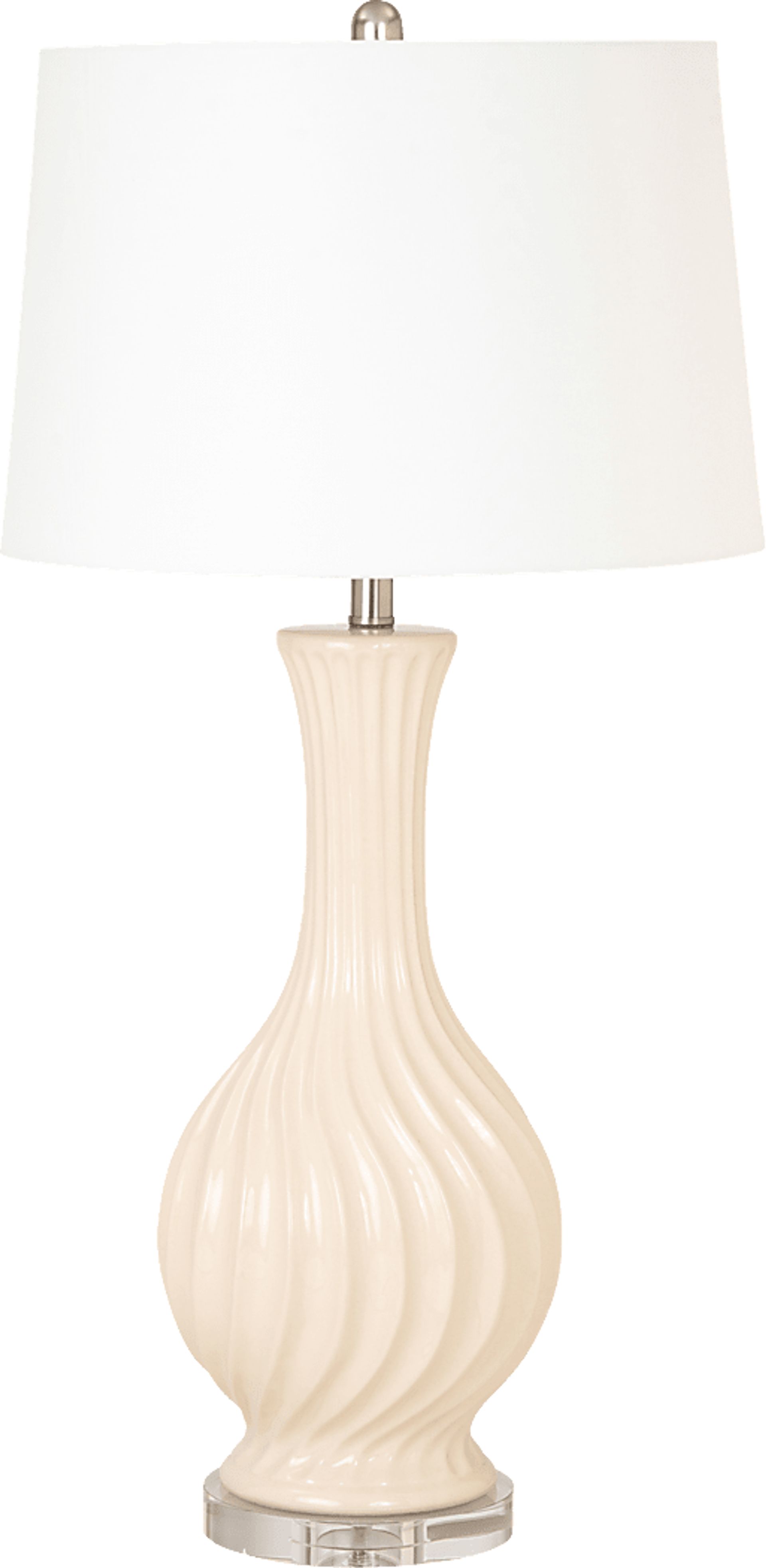 Pomona Place Beige Lamp Set of 2 - Image 2