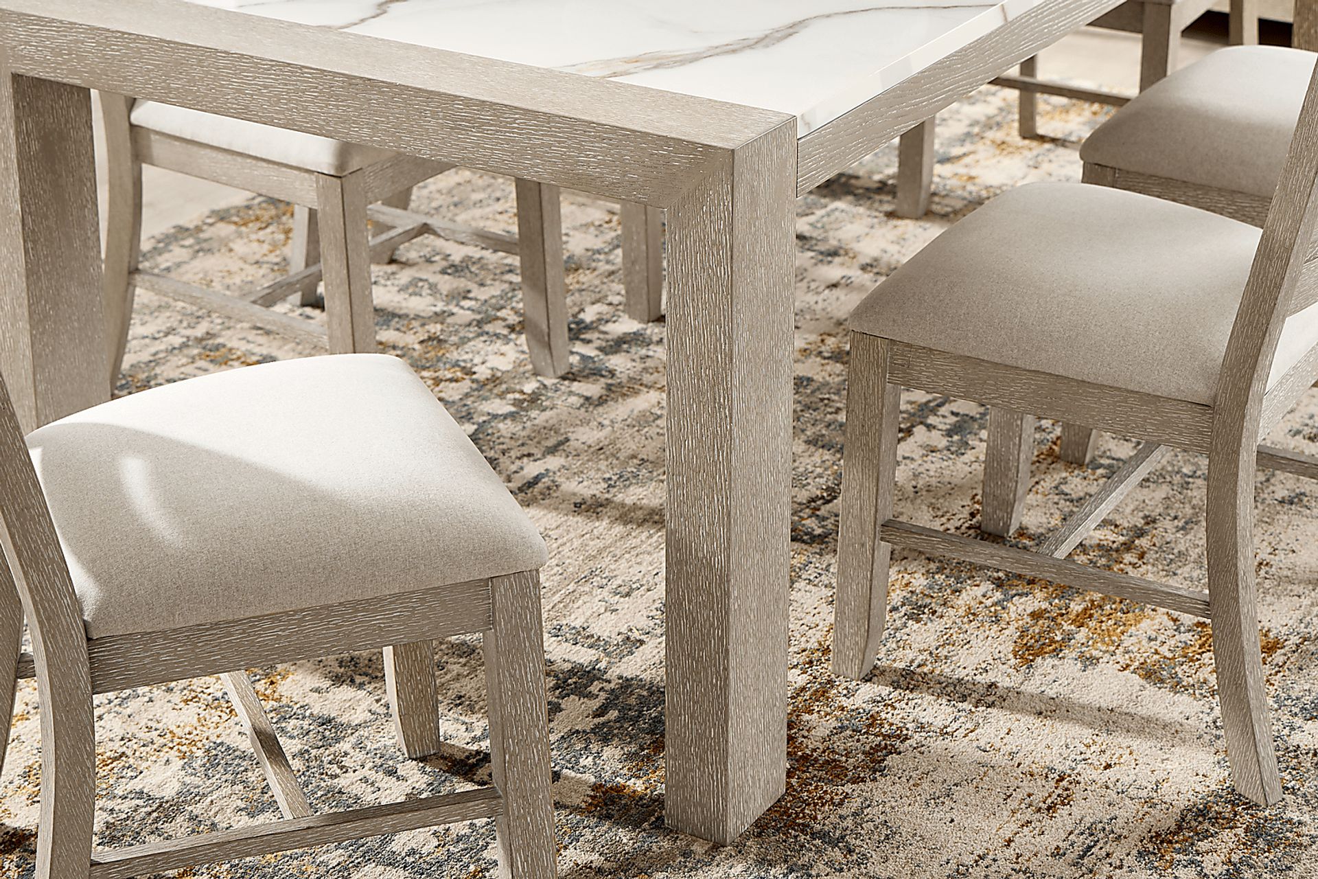 Pompei Gray Dining Table - Image 4