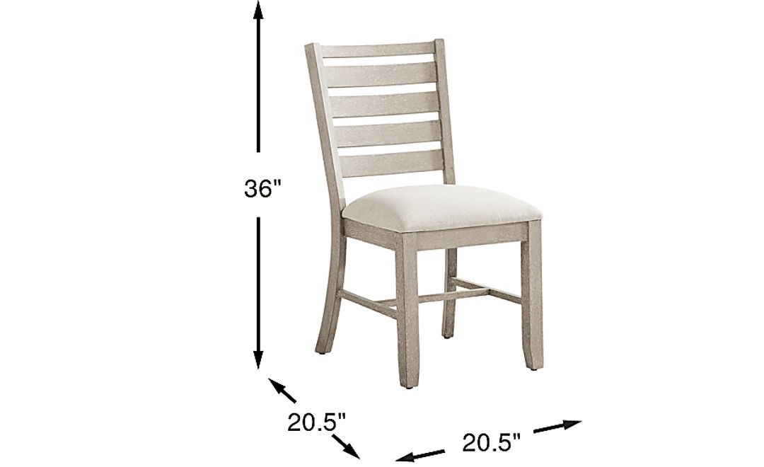 Pompei Gray Side Chair