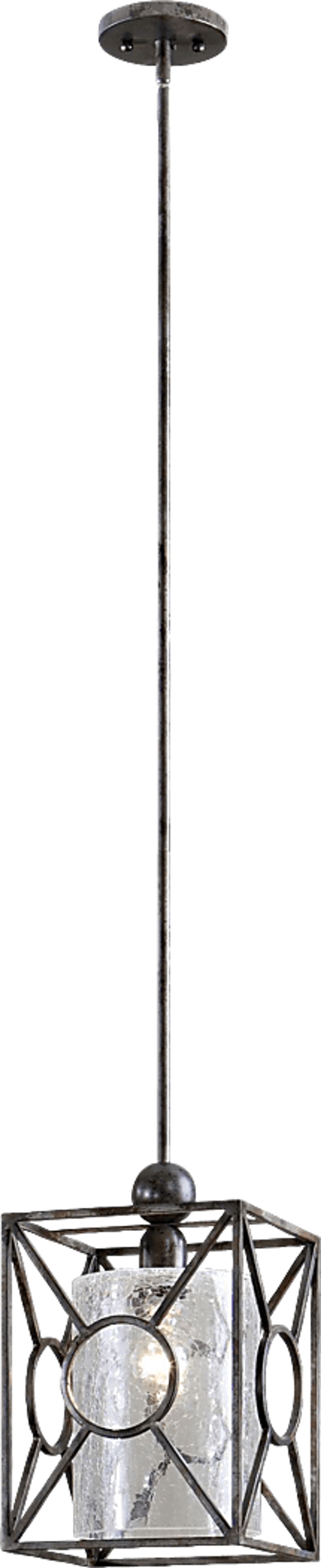 Ponca Black Chandelier - Image 1