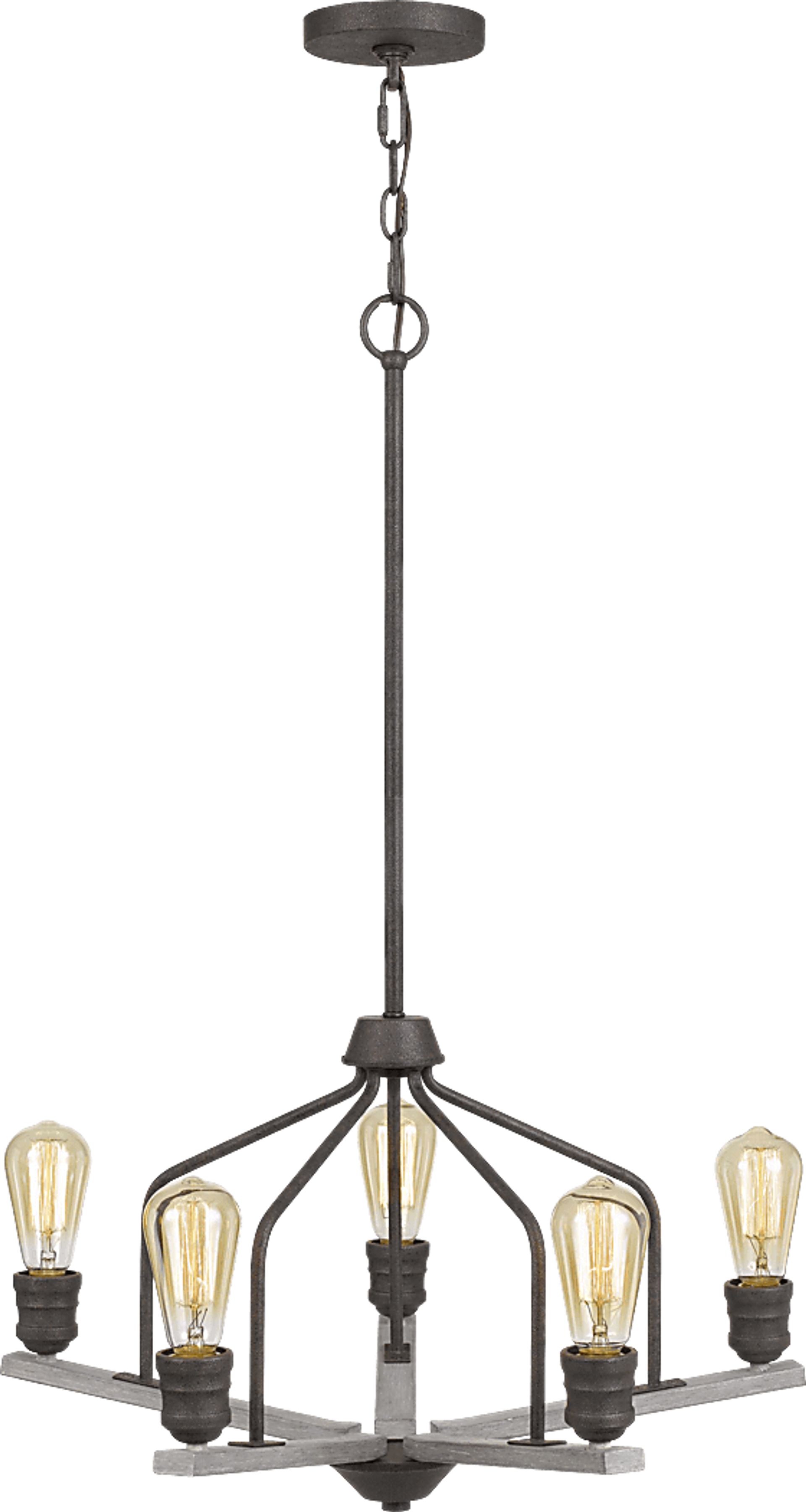 Pond Cove Bronze Chandelier - Image 3