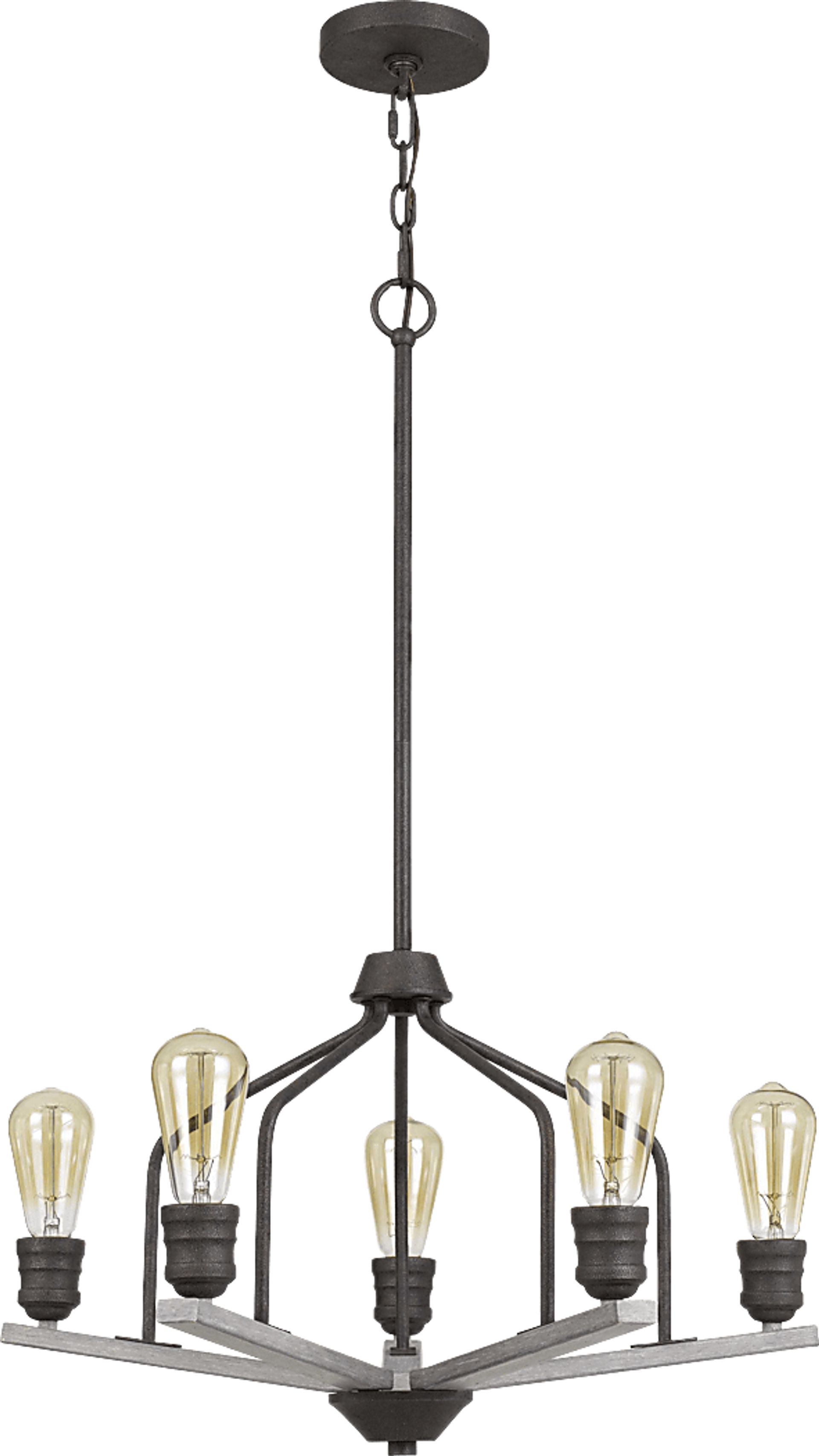 Pond Cove Bronze Chandelier - Image 1