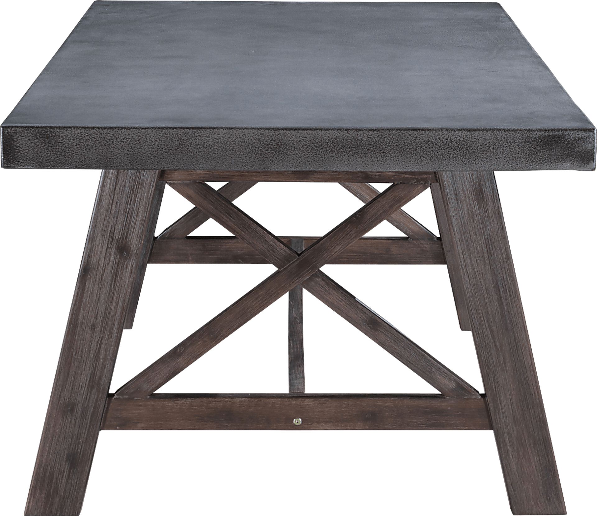 Pondfield Cove Gray Outdoor Dining Table - Image 2