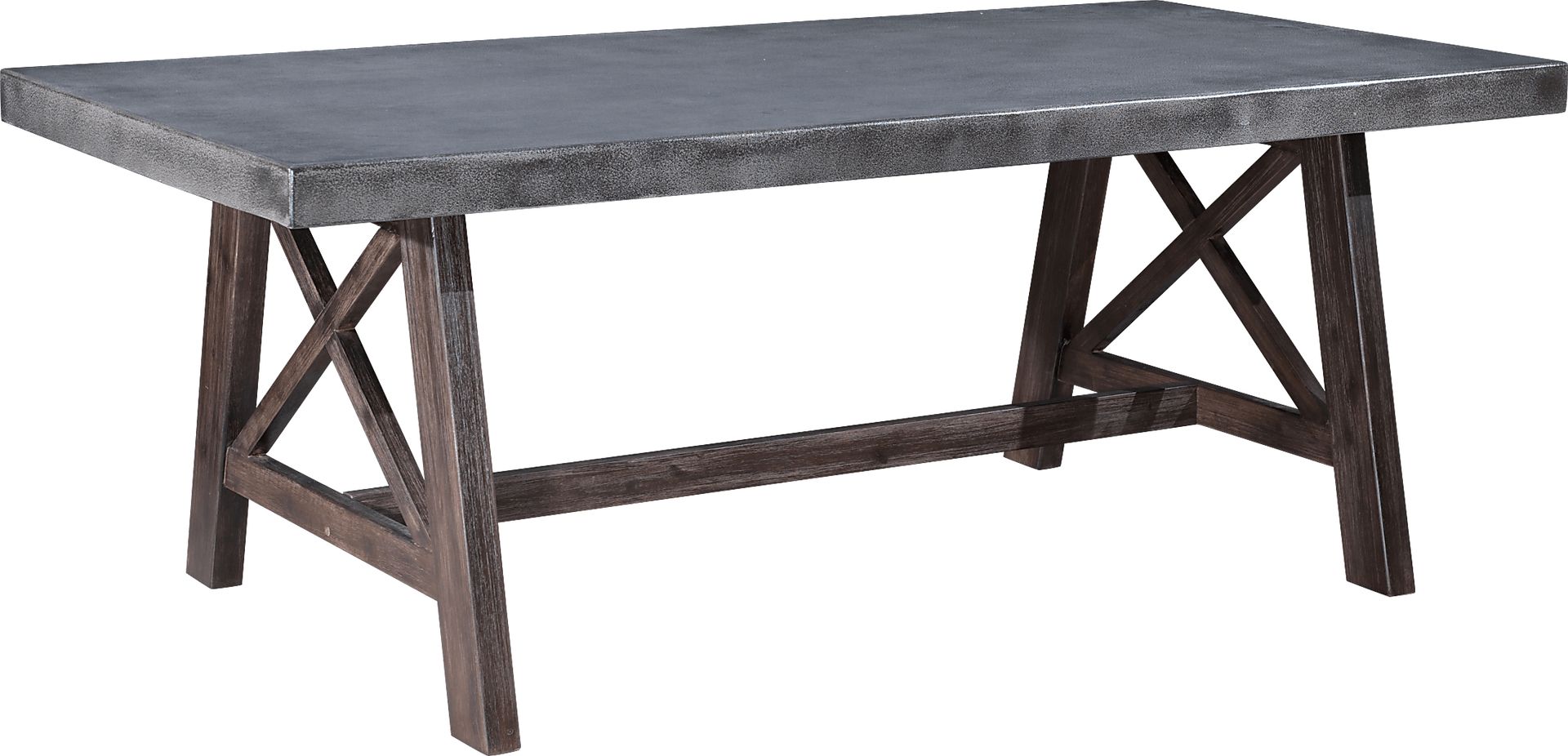 Pondfield Cove Gray Outdoor Dining Table - Image 1