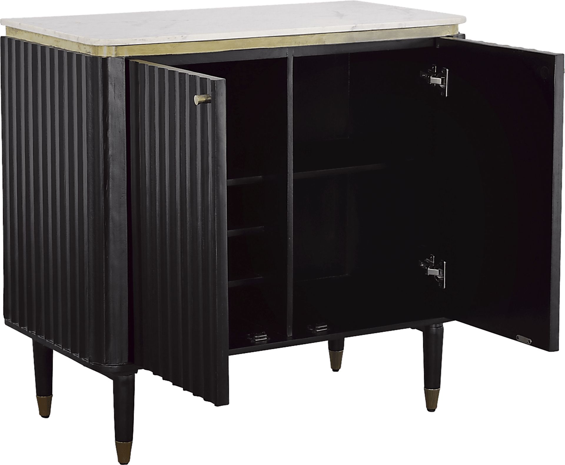 Pondside Black Bar Cabinet - Image 5