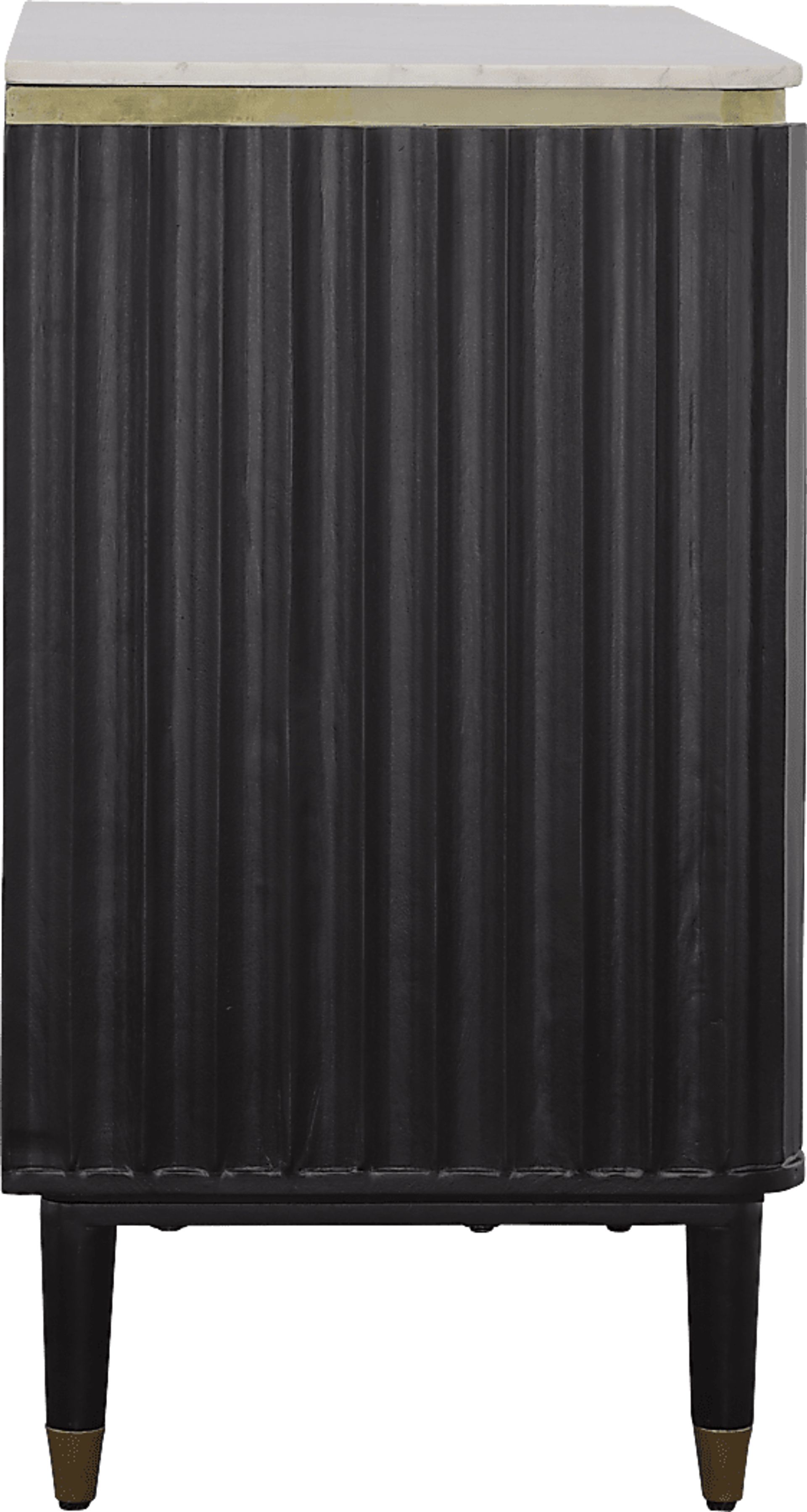 Pondside Black Bar Cabinet - Image 7
