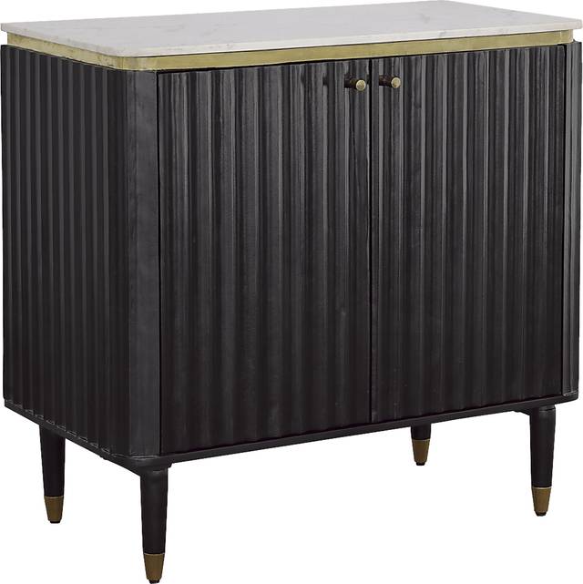 Pondside Black Bar Cabinet - Thumbnail - Image 1