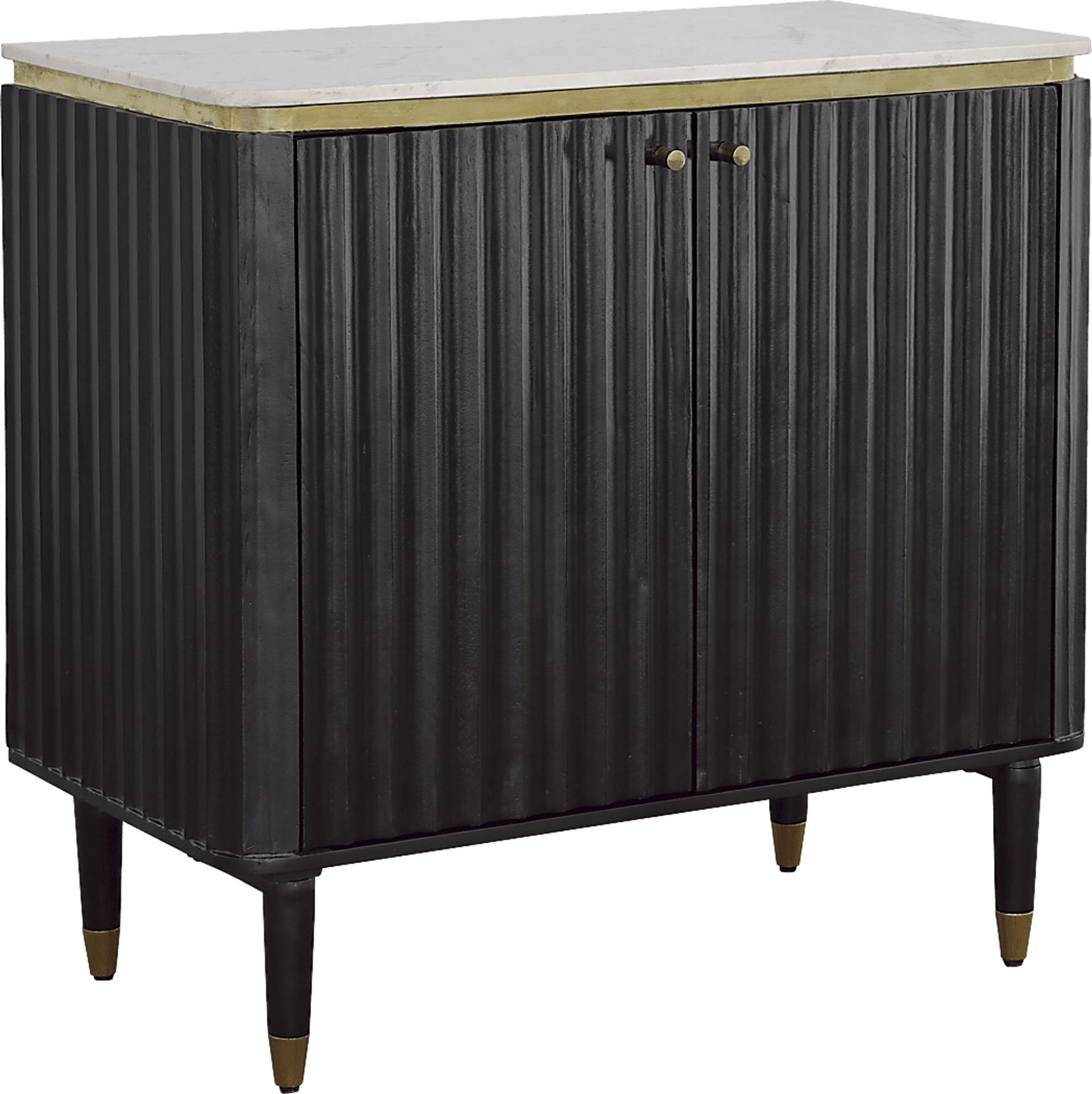 Pondside Black Bar Cabinet - Image 1