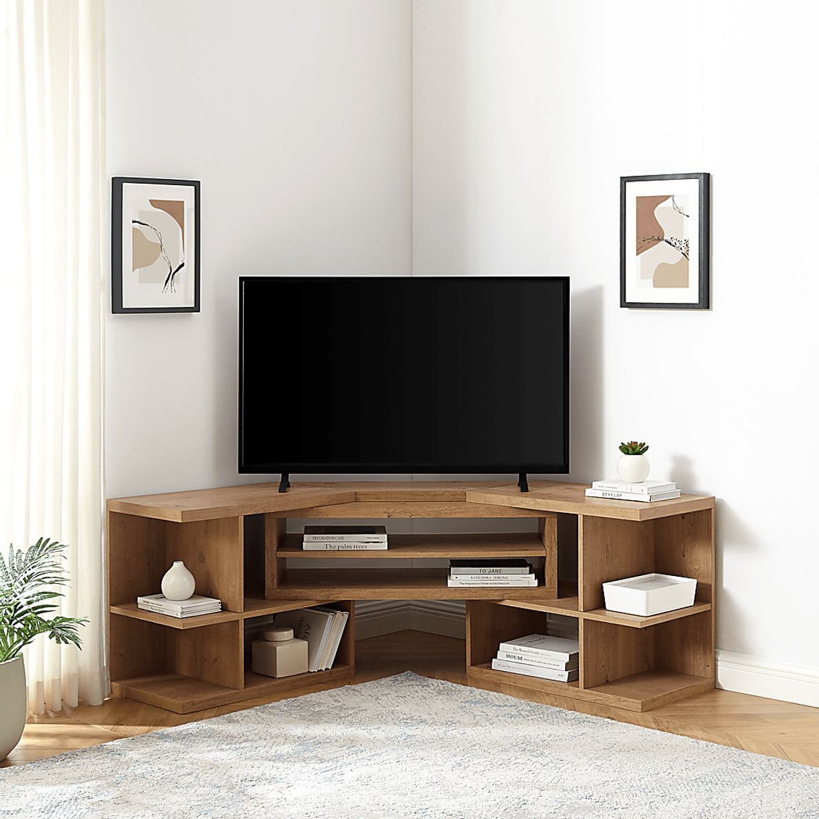 Poneal Oak 55 in. Console