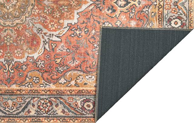 Pongan Rust 5' x 7'6 Rug - Thumbnail - Image 4
