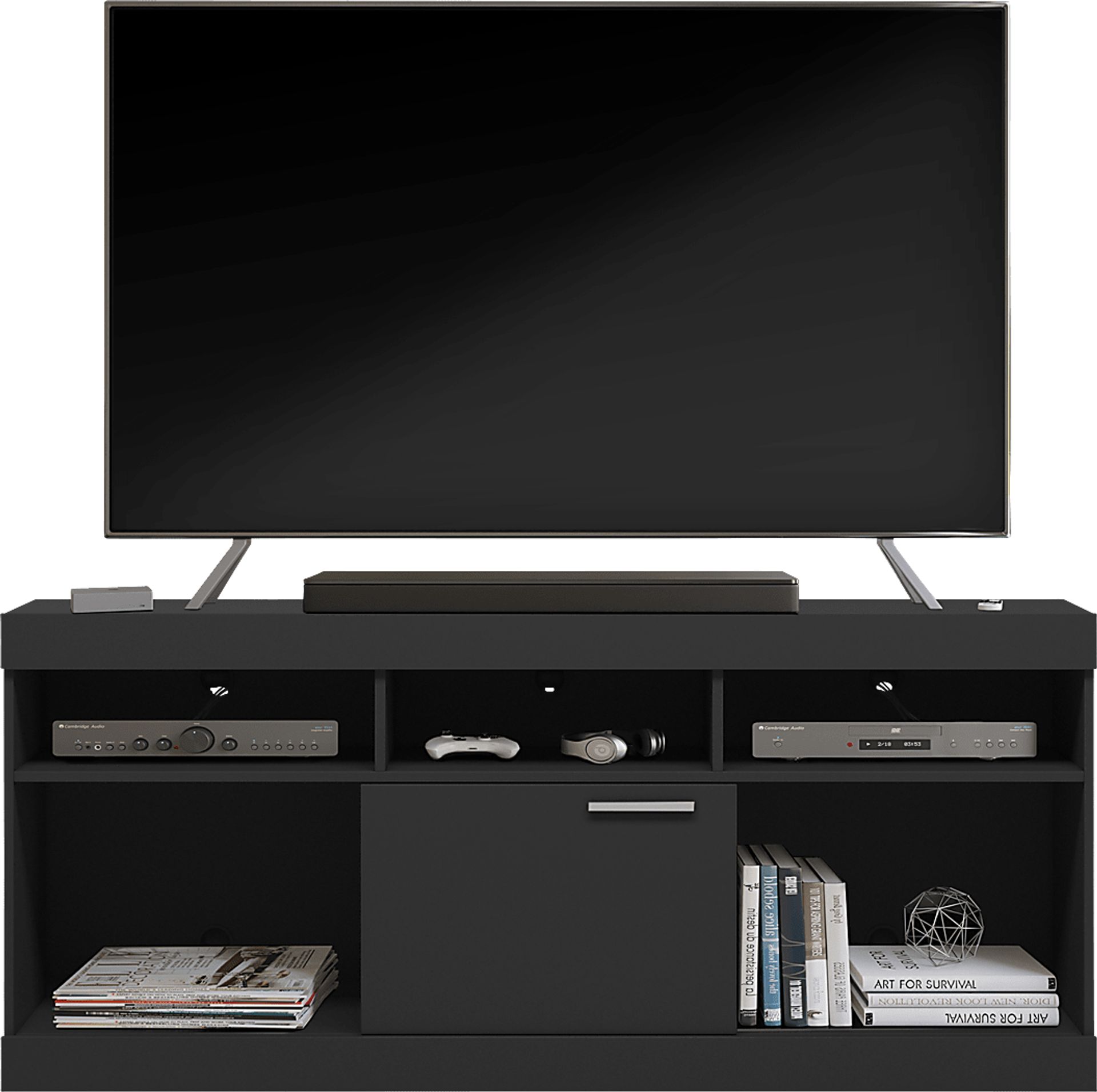 Ponodon Black 61in. Console - Image 6